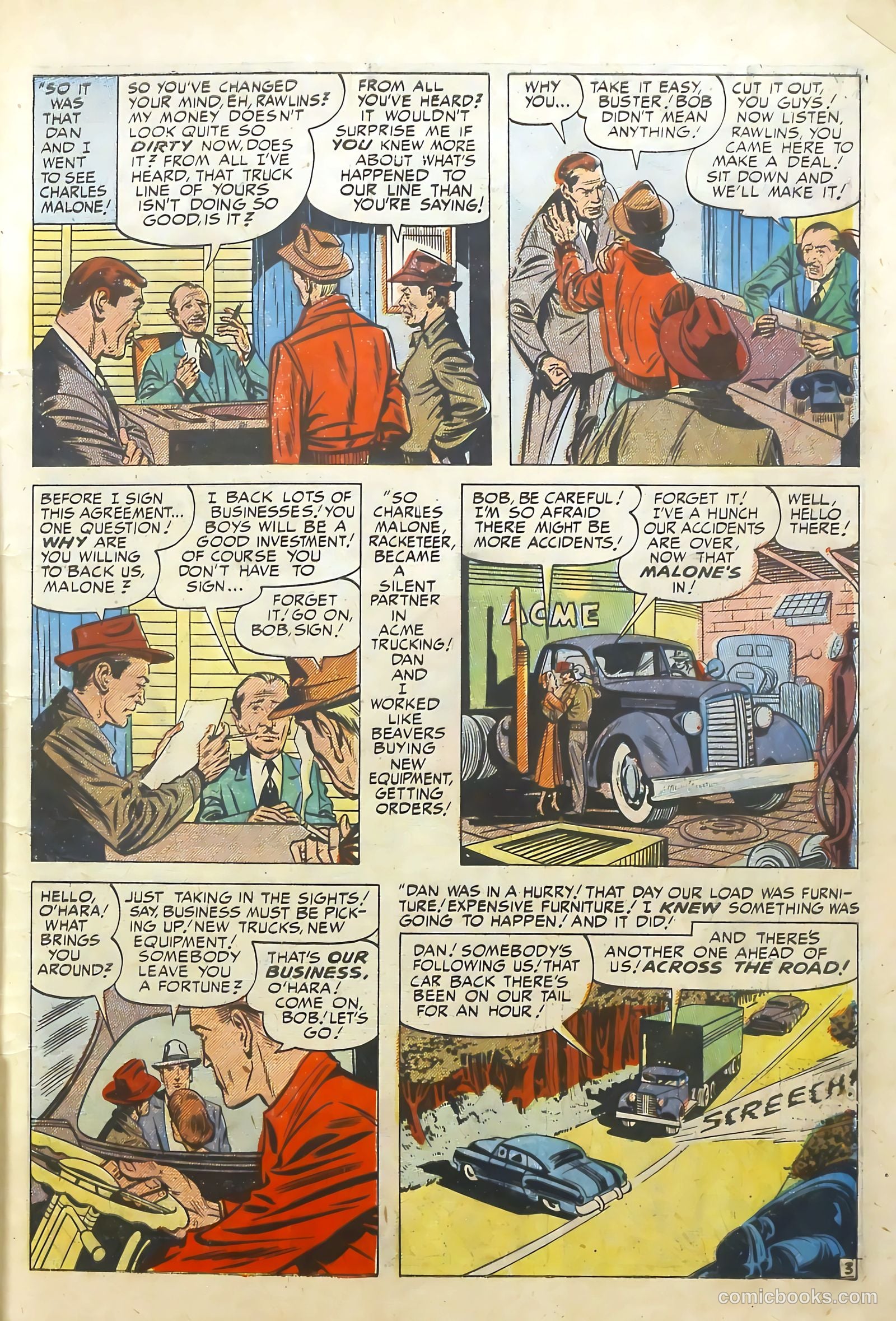 Justice Traps the Guilty #25 — page 6 of 54