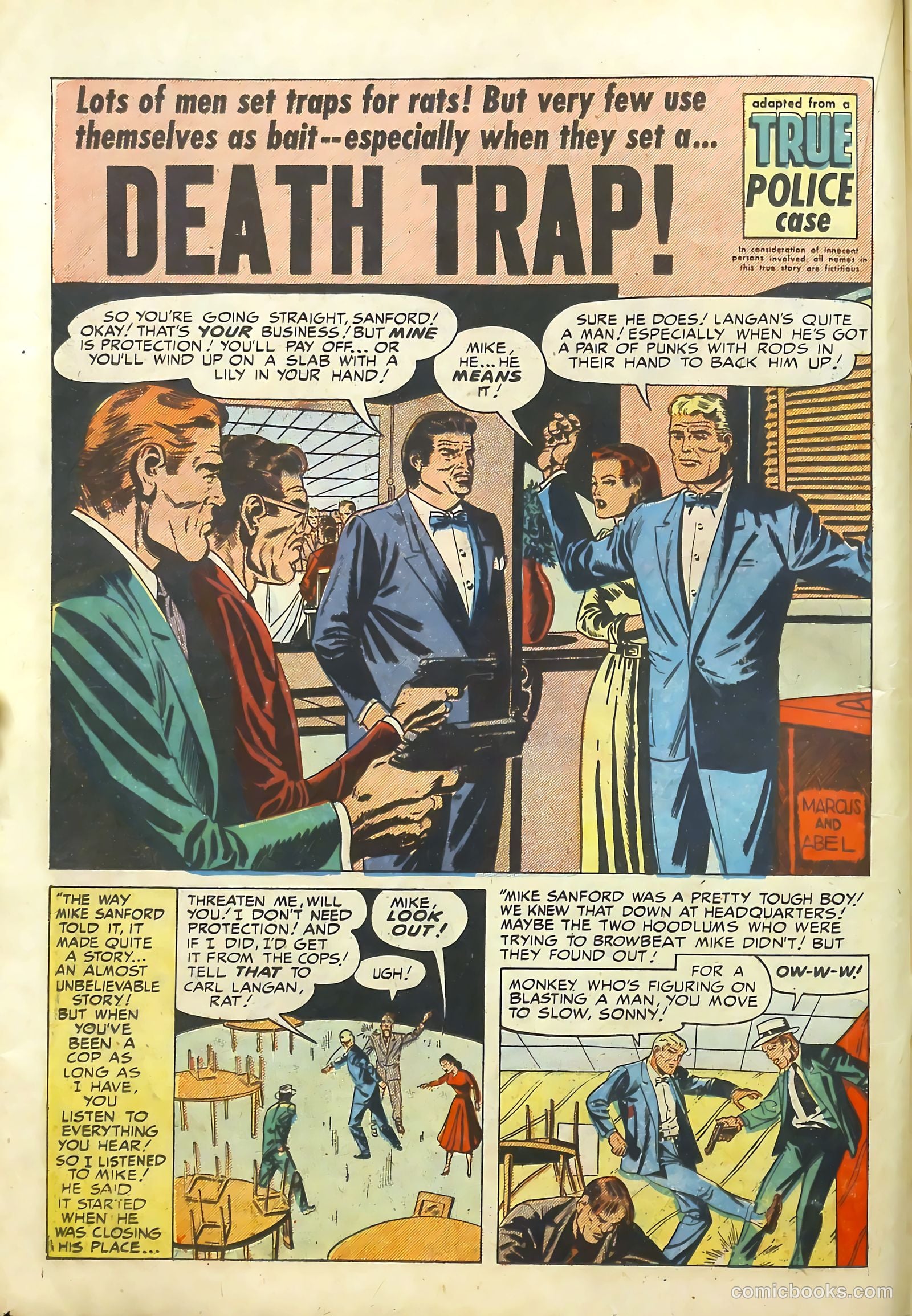 Justice Traps the Guilty #25 — page 23 of 54