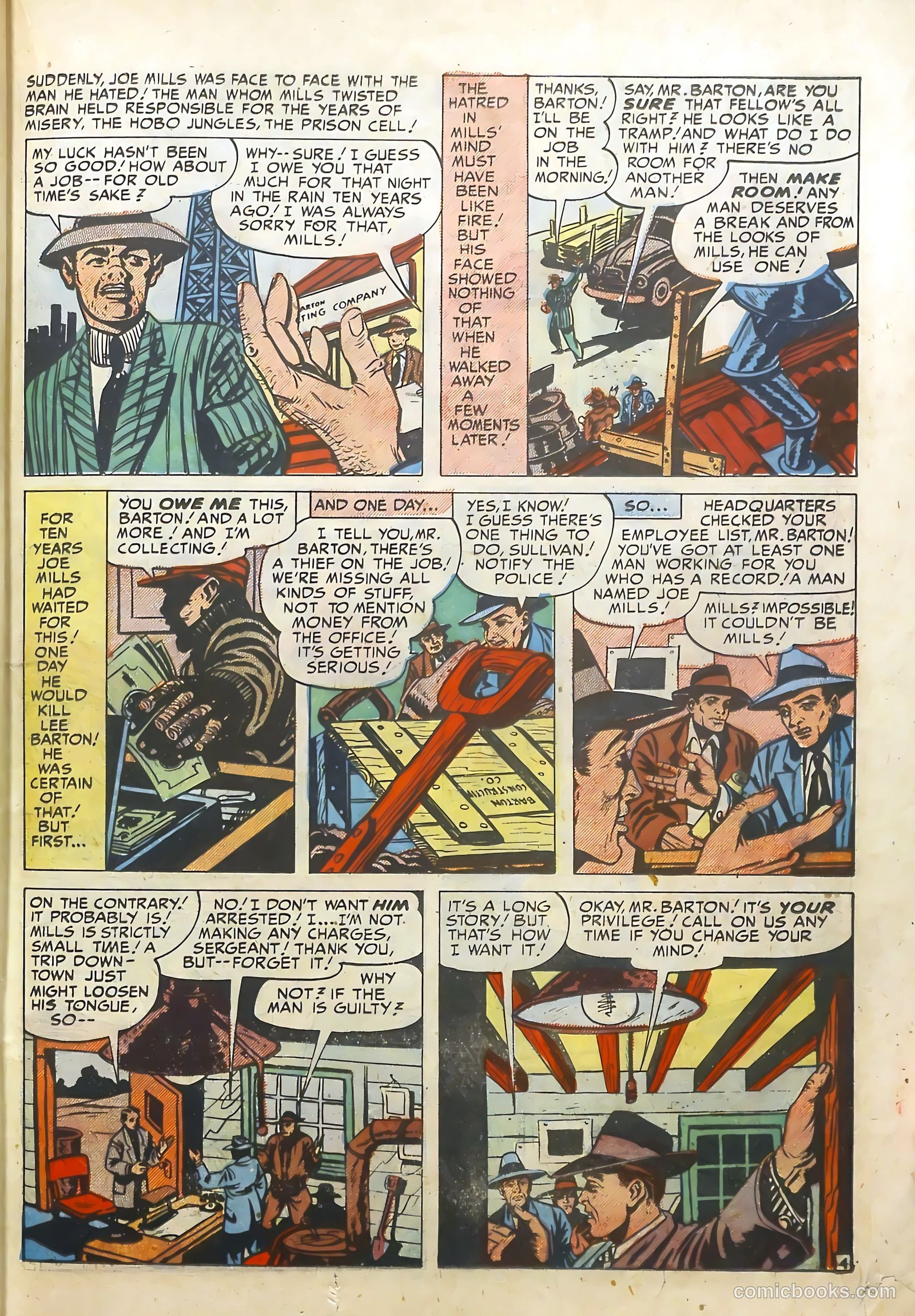Justice Traps the Guilty #25 — page 36 of 54