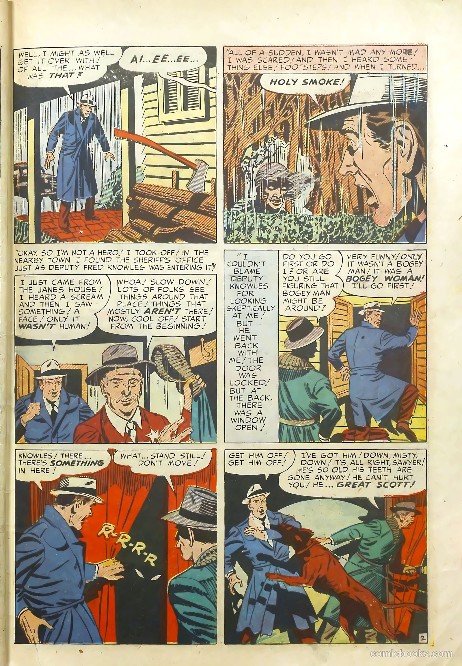 Justice Traps the Guilty #25 — page 44 of 54