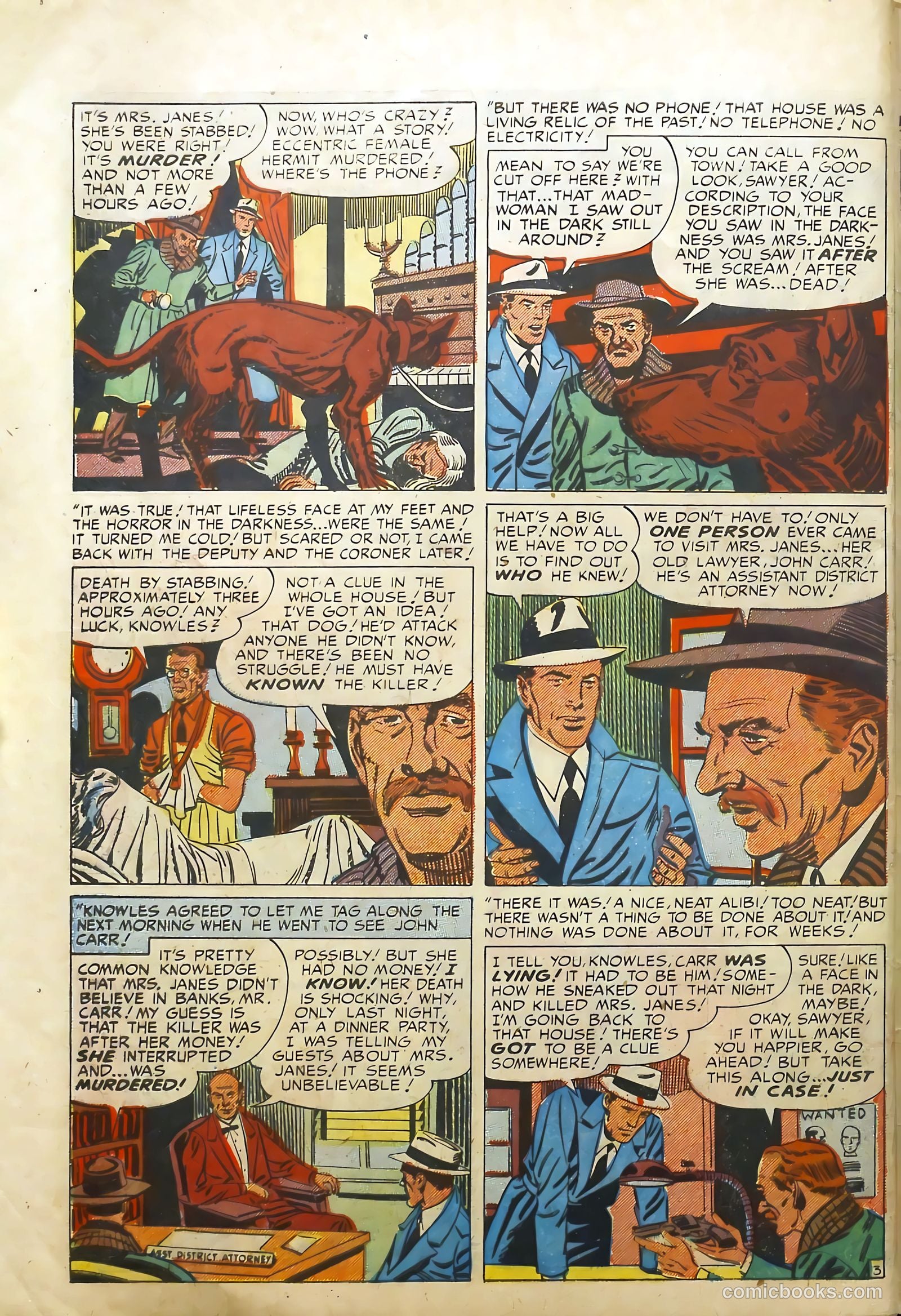 Justice Traps the Guilty #25 — page 45 of 54