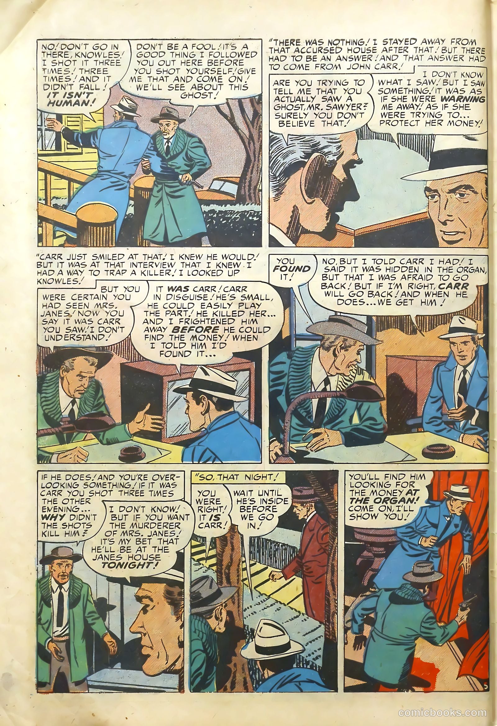 Justice Traps the Guilty #25 — page 47 of 54