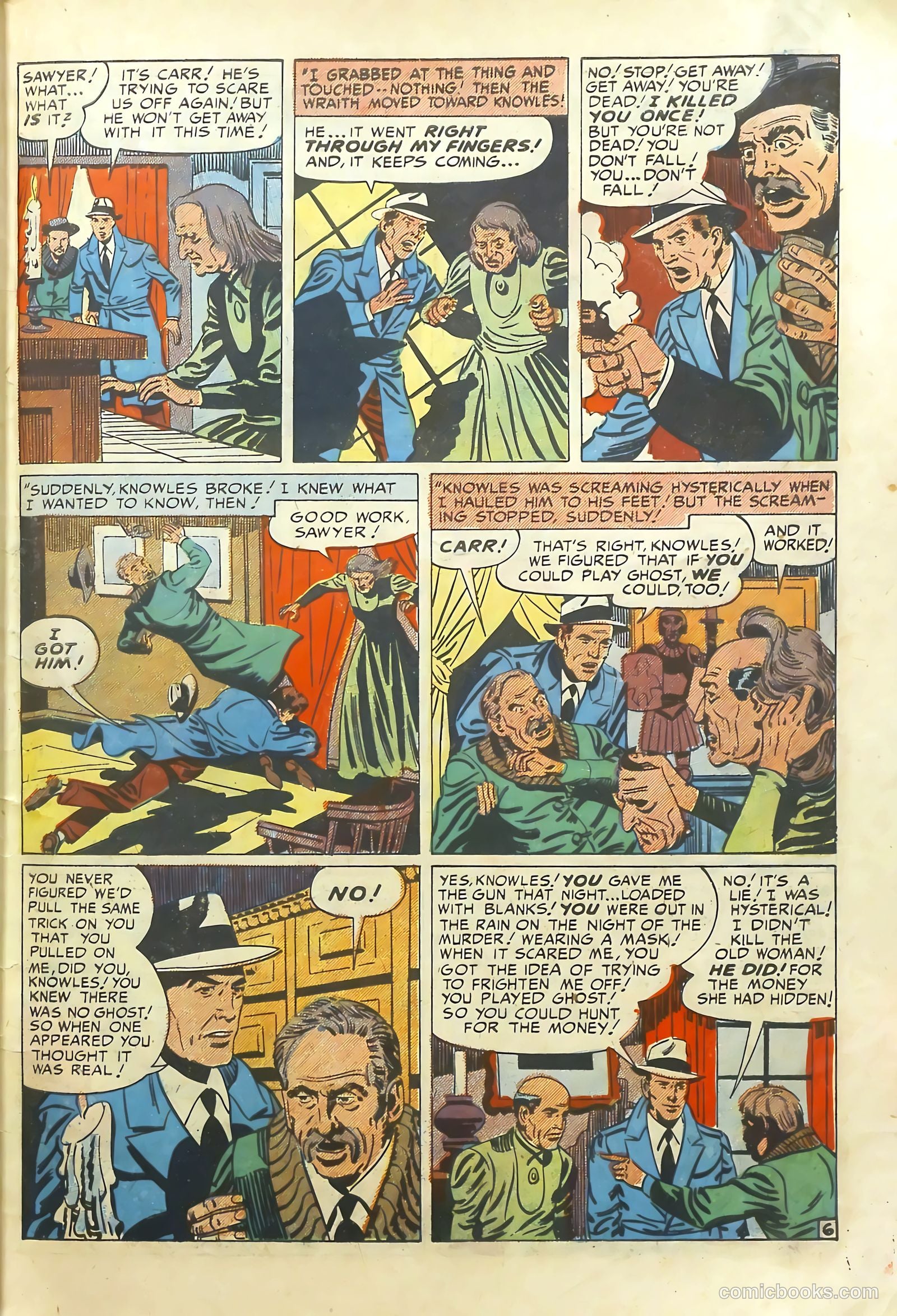 Justice Traps the Guilty #25 — page 48 of 54