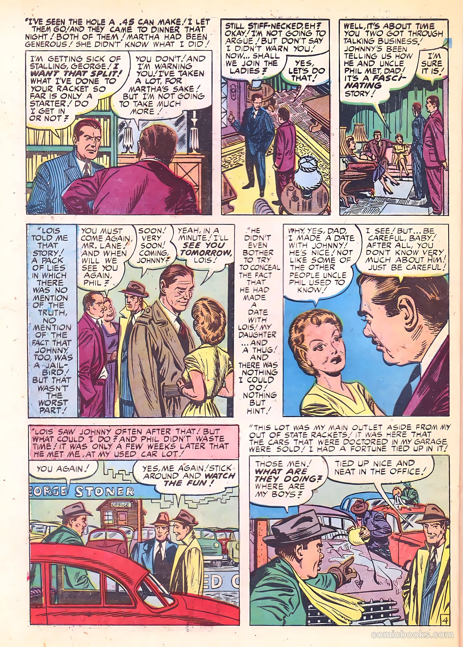 Justice Traps the Guilty #26 — page 6 of 52