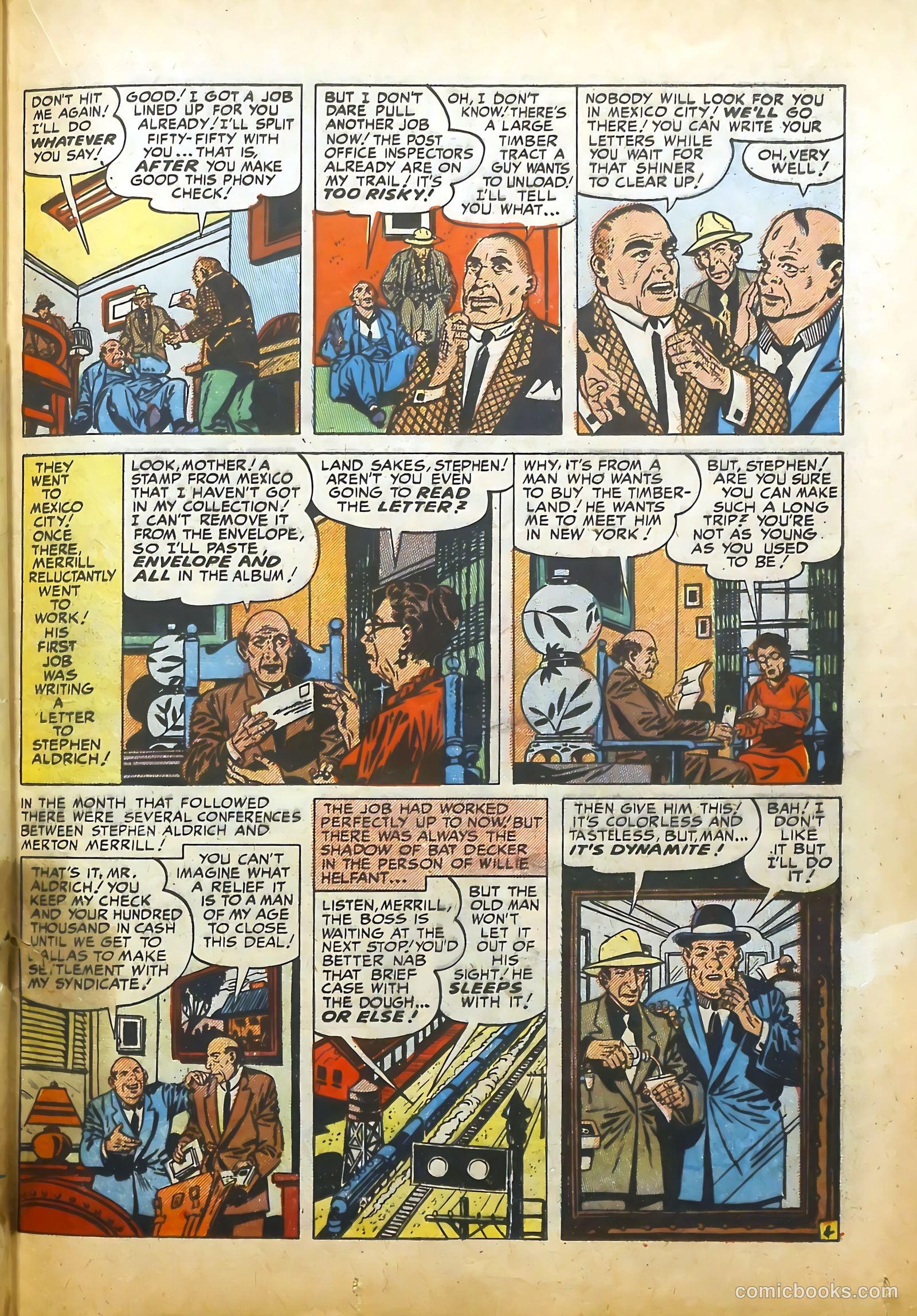 Justice Traps the Guilty #27 — page 35 of 52