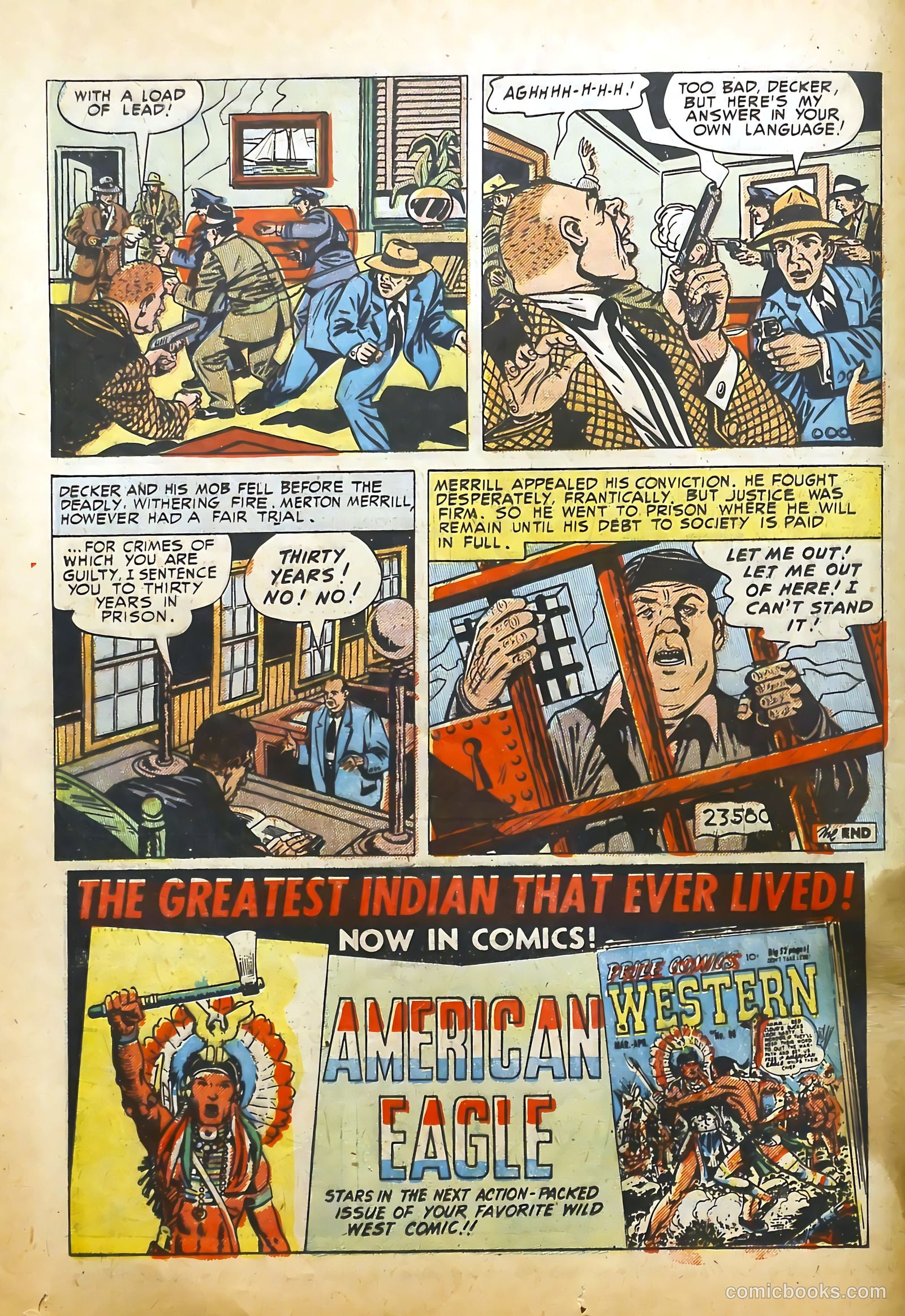 Justice Traps the Guilty #27 — page 38 of 52