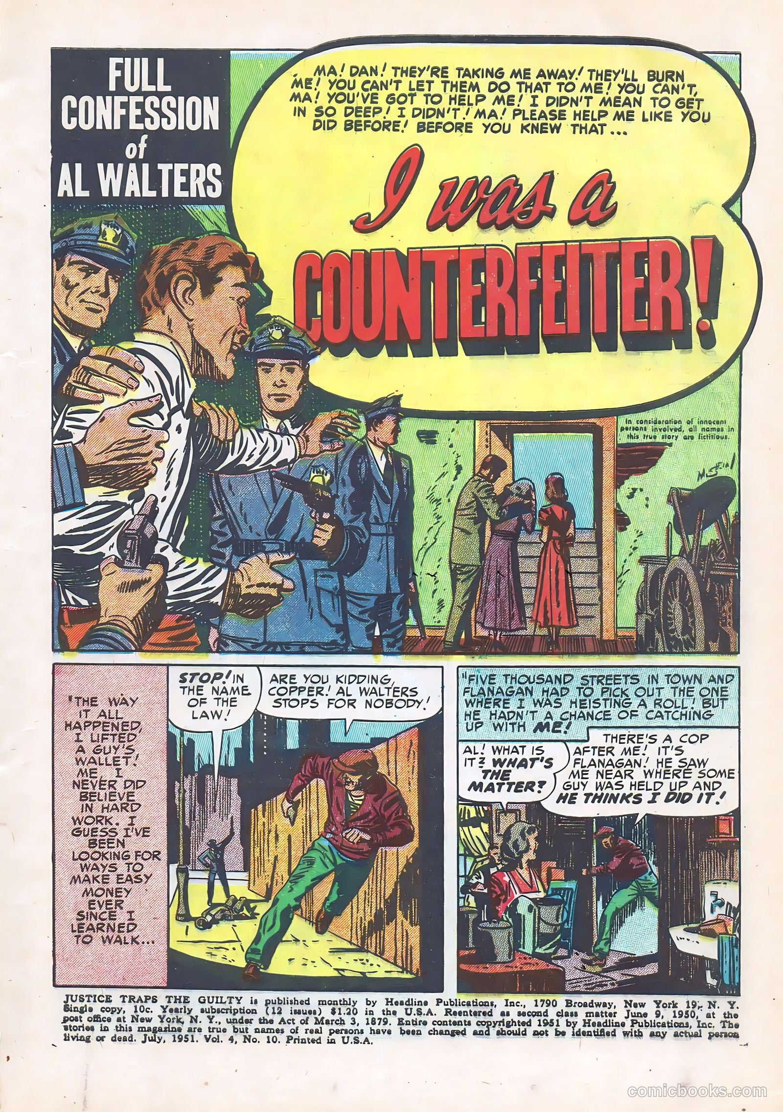Justice Traps the Guilty #28 — page 3 of 44