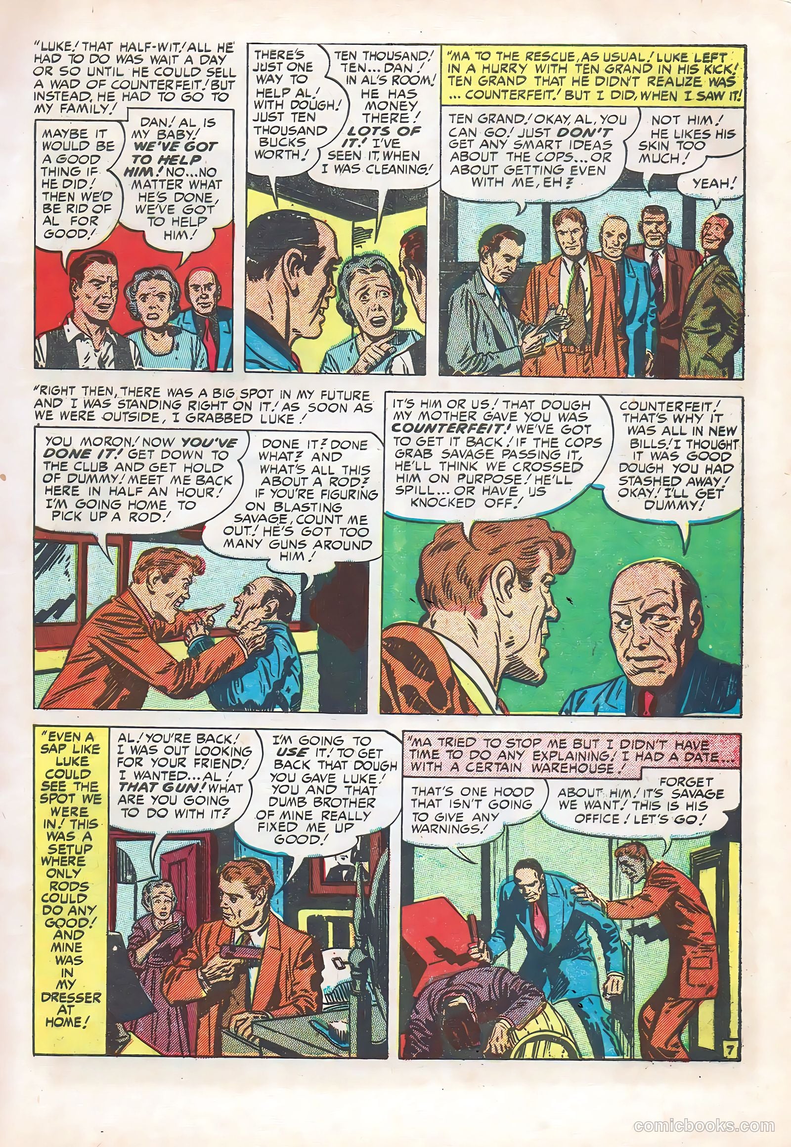 Justice Traps the Guilty #28 — page 9 of 44