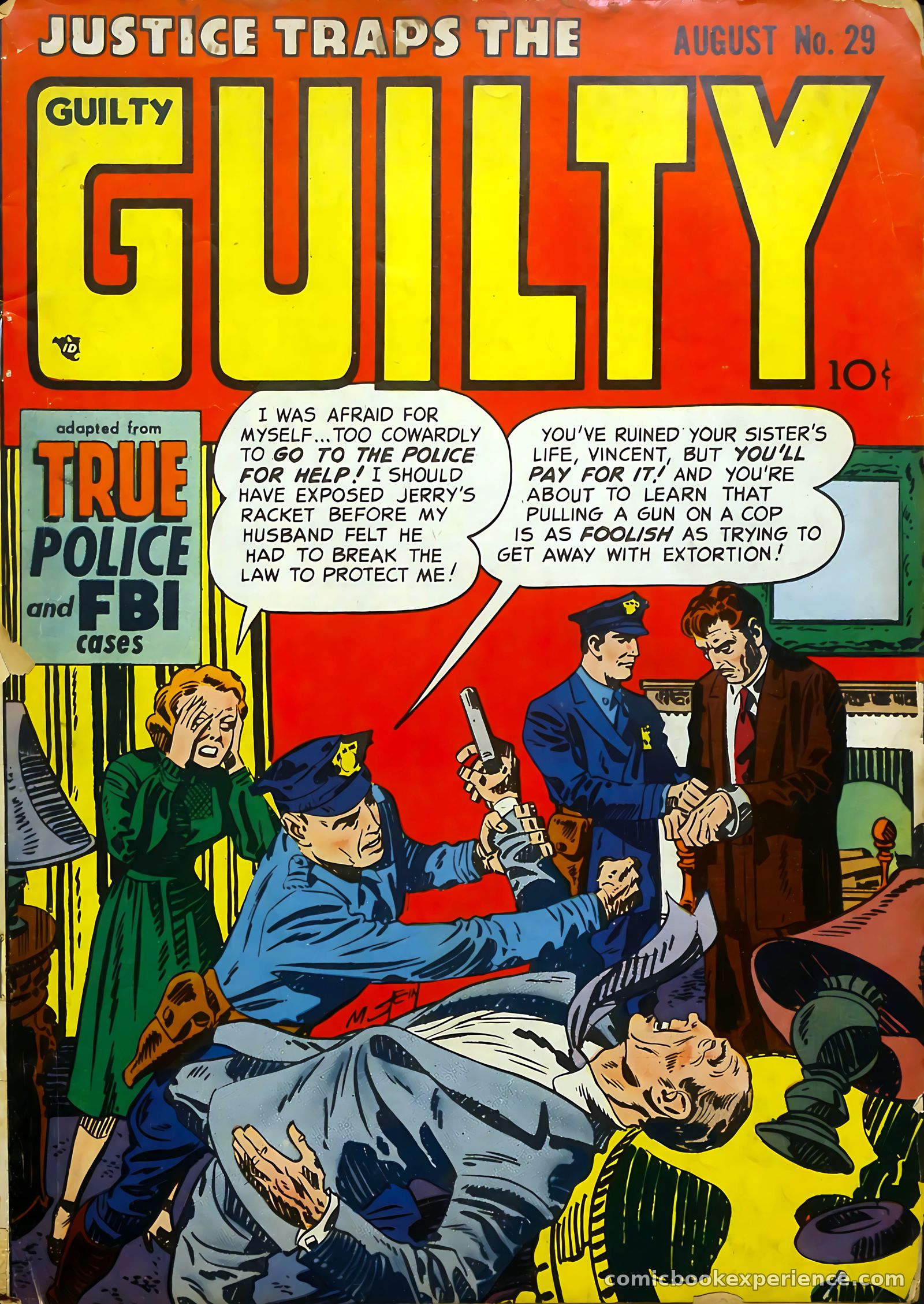 Justice Traps the Guilty #29 — page 1 of 45