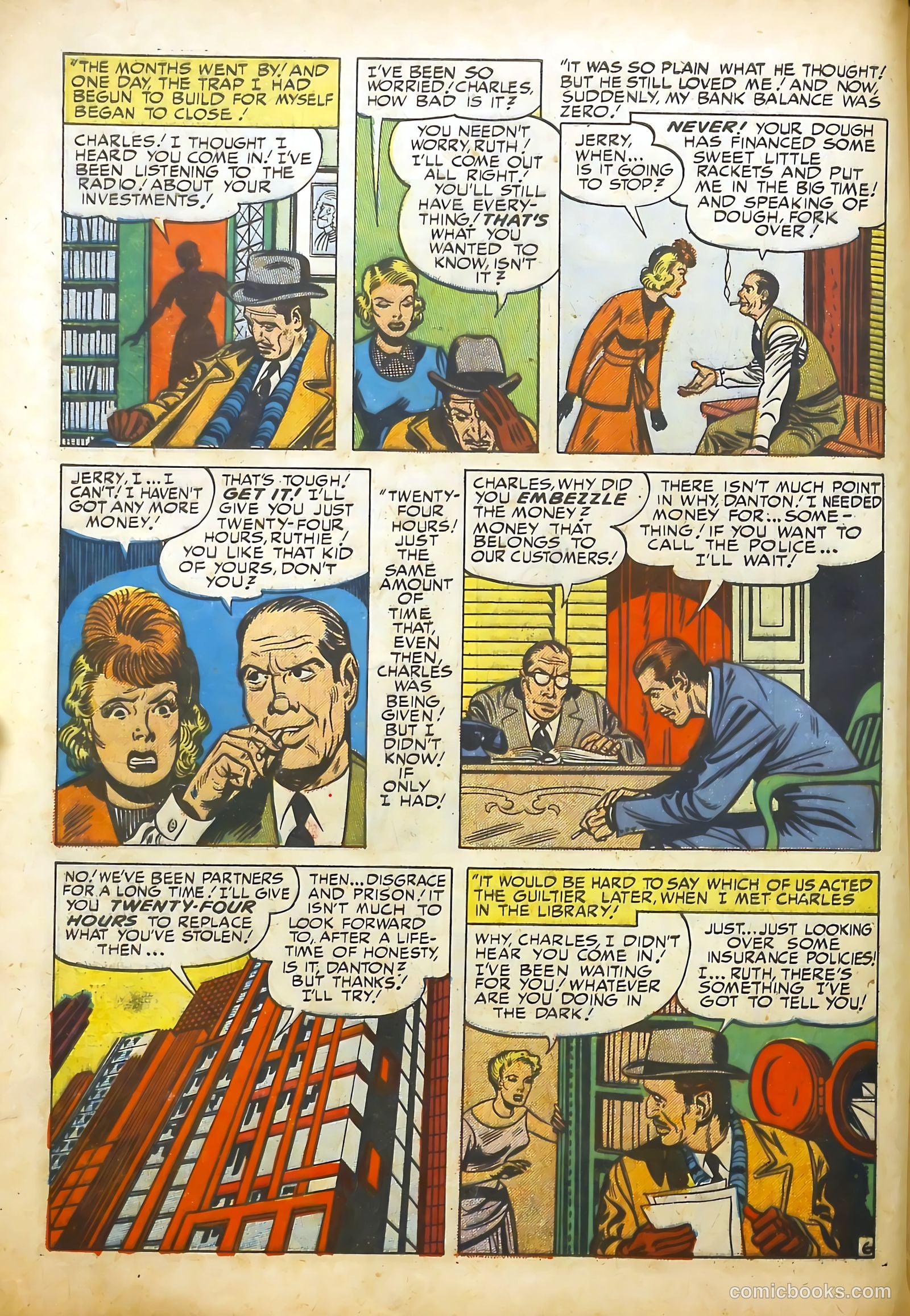 Justice Traps the Guilty #29 — page 8 of 45