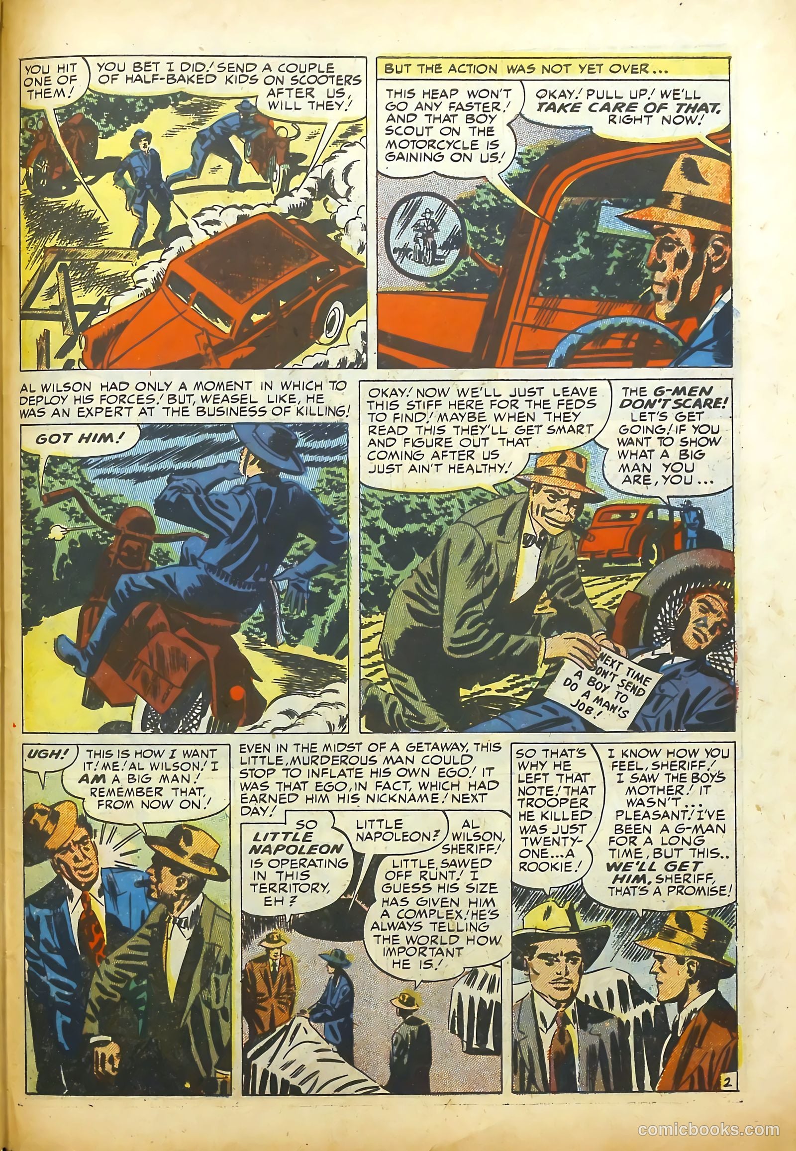 Justice Traps the Guilty #29 — page 35 of 45