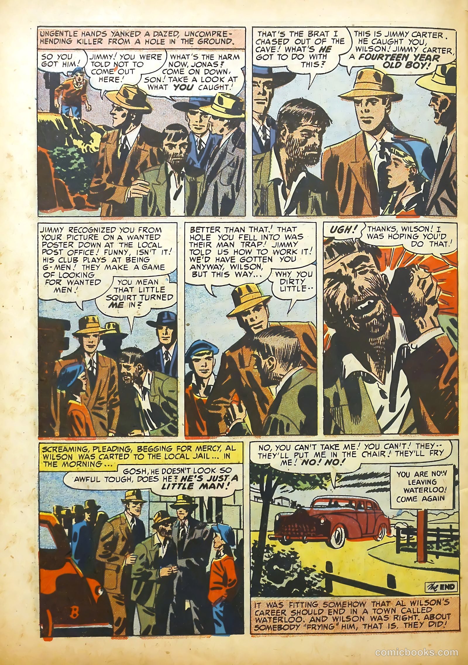 Justice Traps the Guilty #29 — page 40 of 45