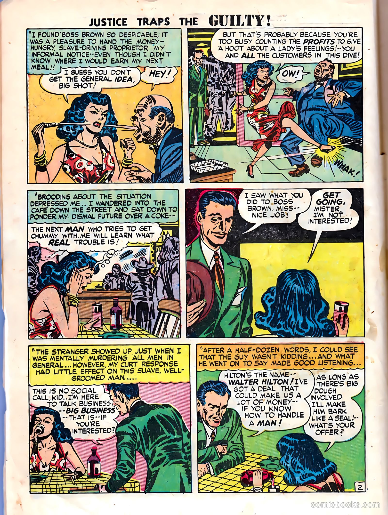Justice Traps the Guilty #3 — page 4 of 52