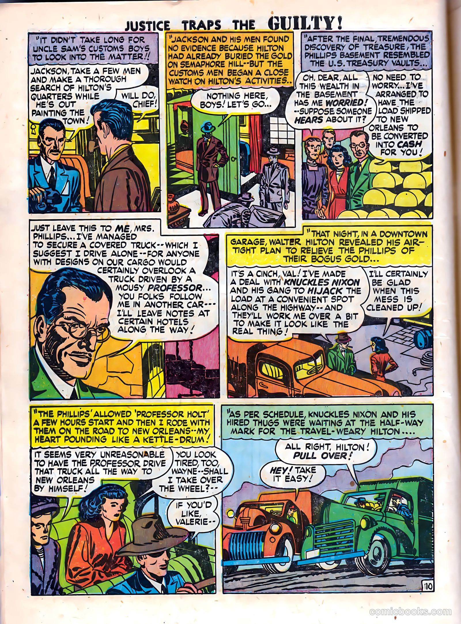 Justice Traps the Guilty #3 — page 12 of 52