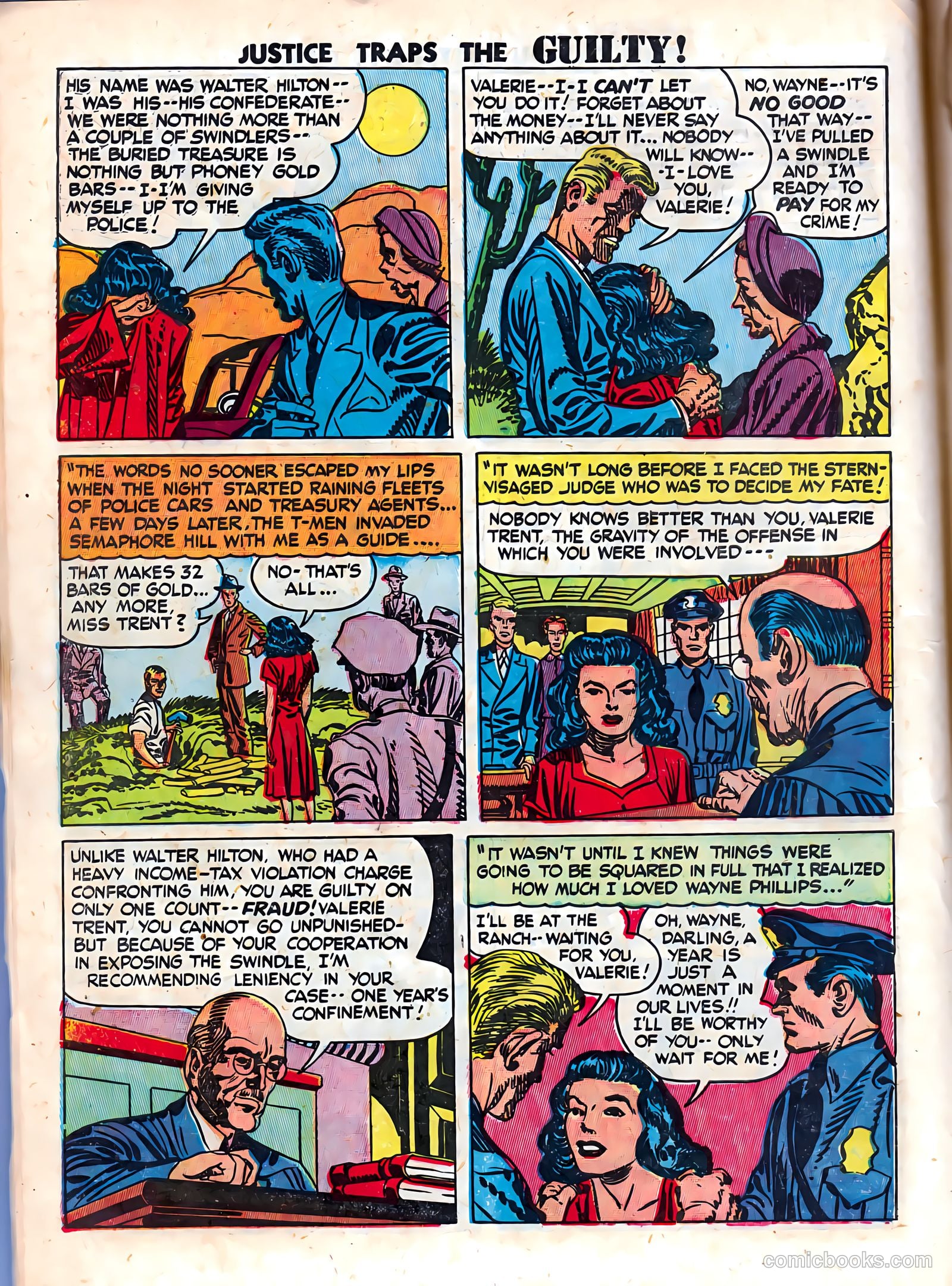 Justice Traps the Guilty #3 — page 14 of 52