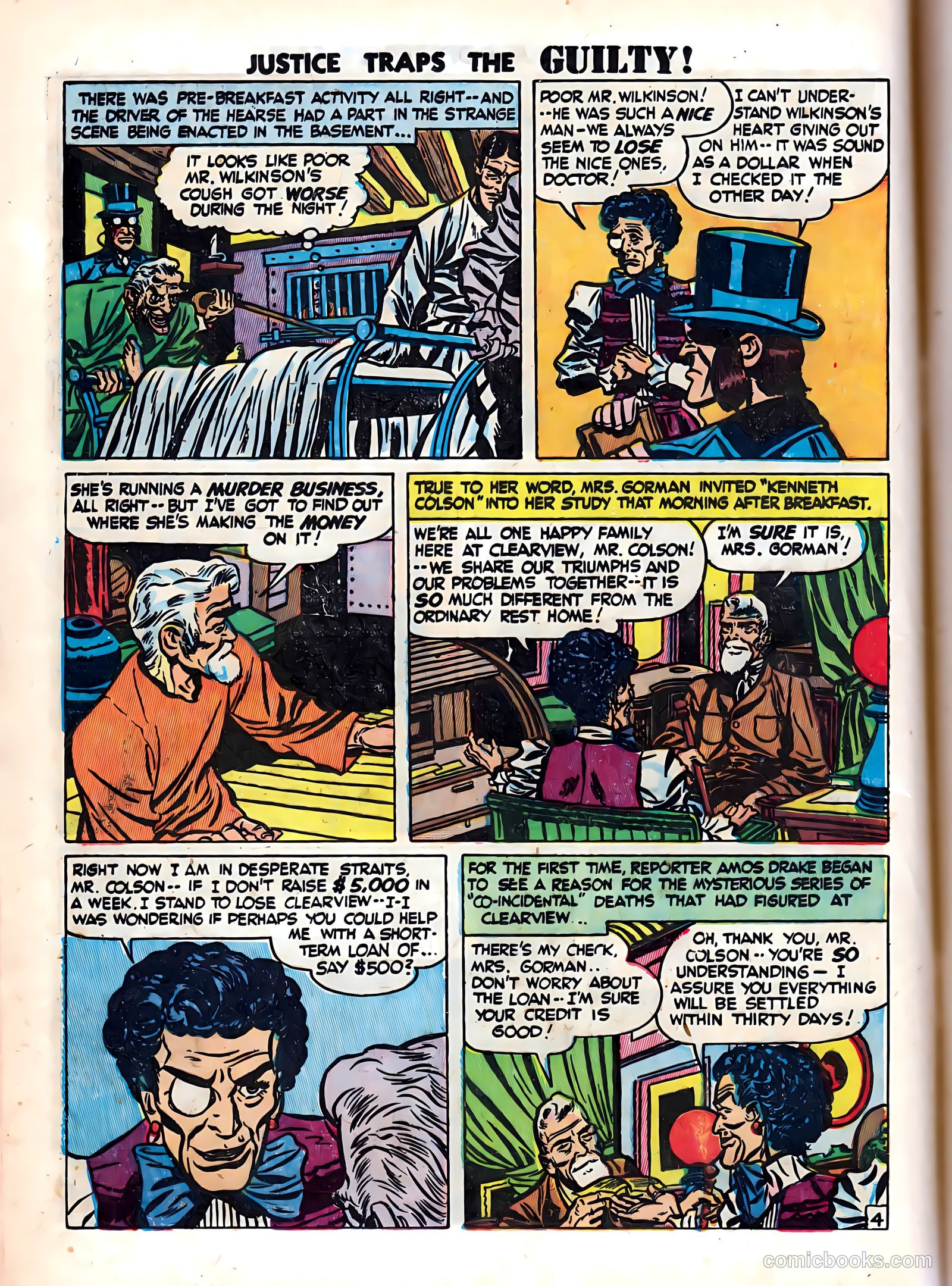 Justice Traps the Guilty #3 — page 18 of 52