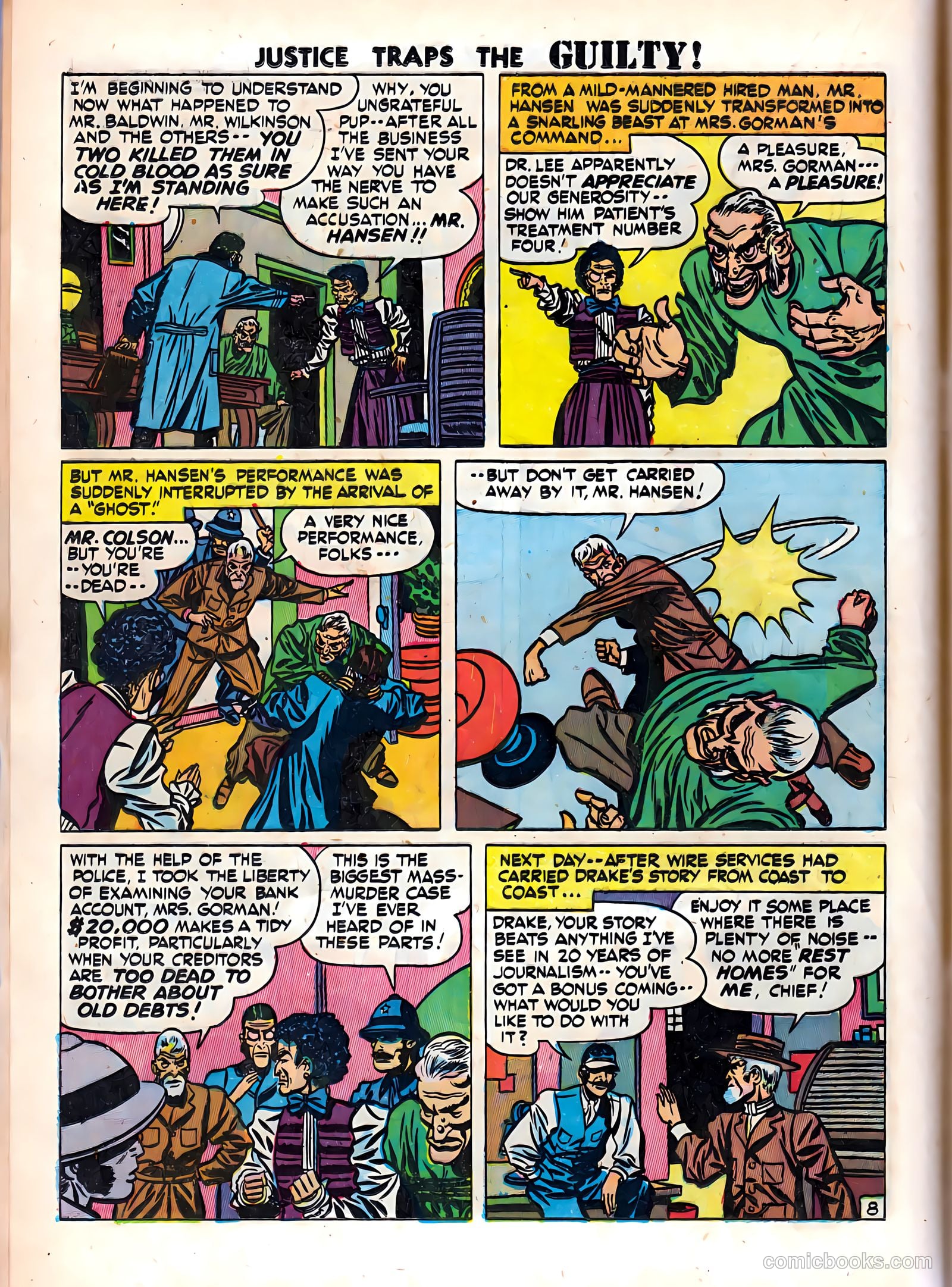 Justice Traps the Guilty #3 — page 22 of 52