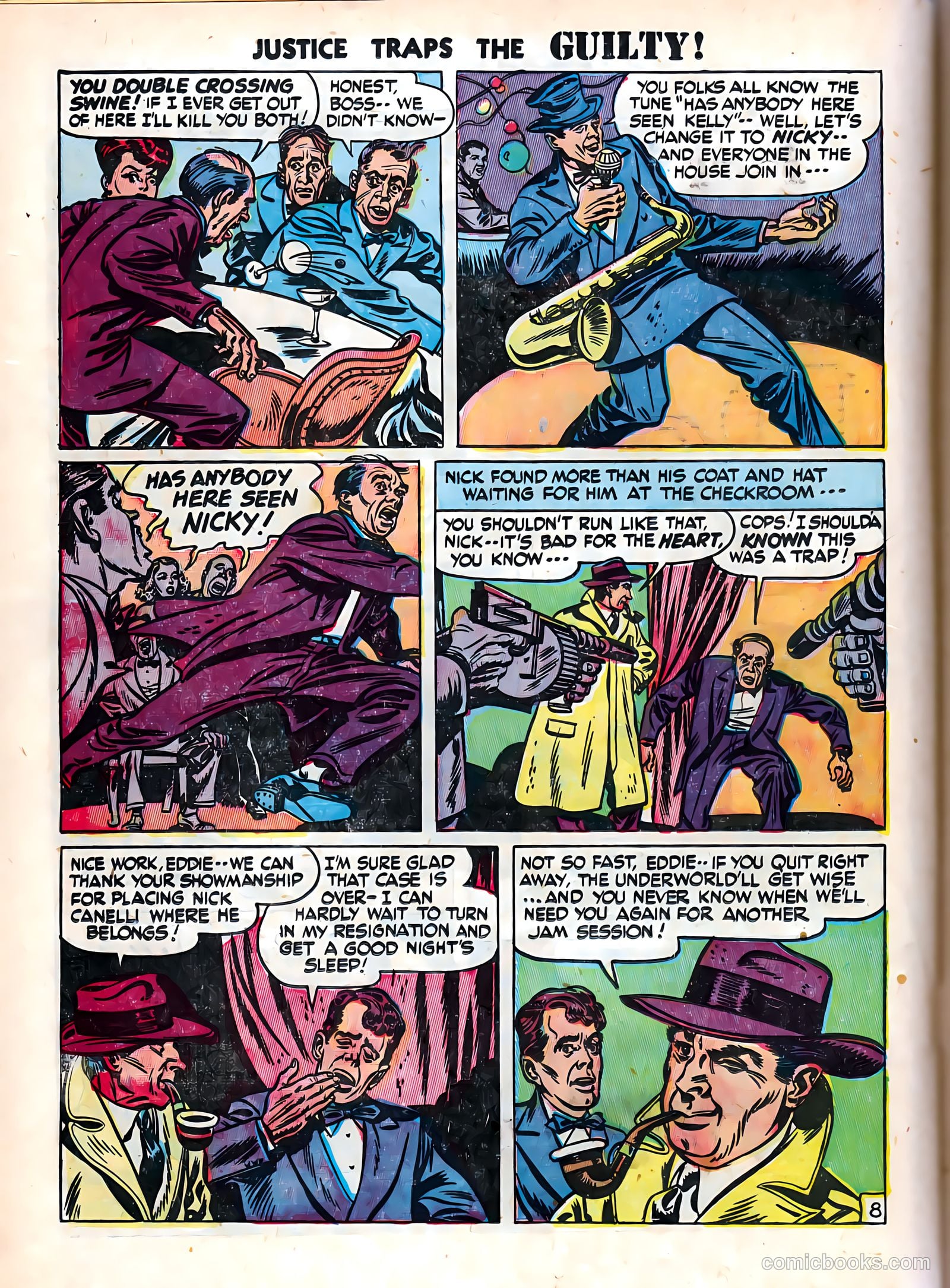 Justice Traps the Guilty #3 — page 30 of 52