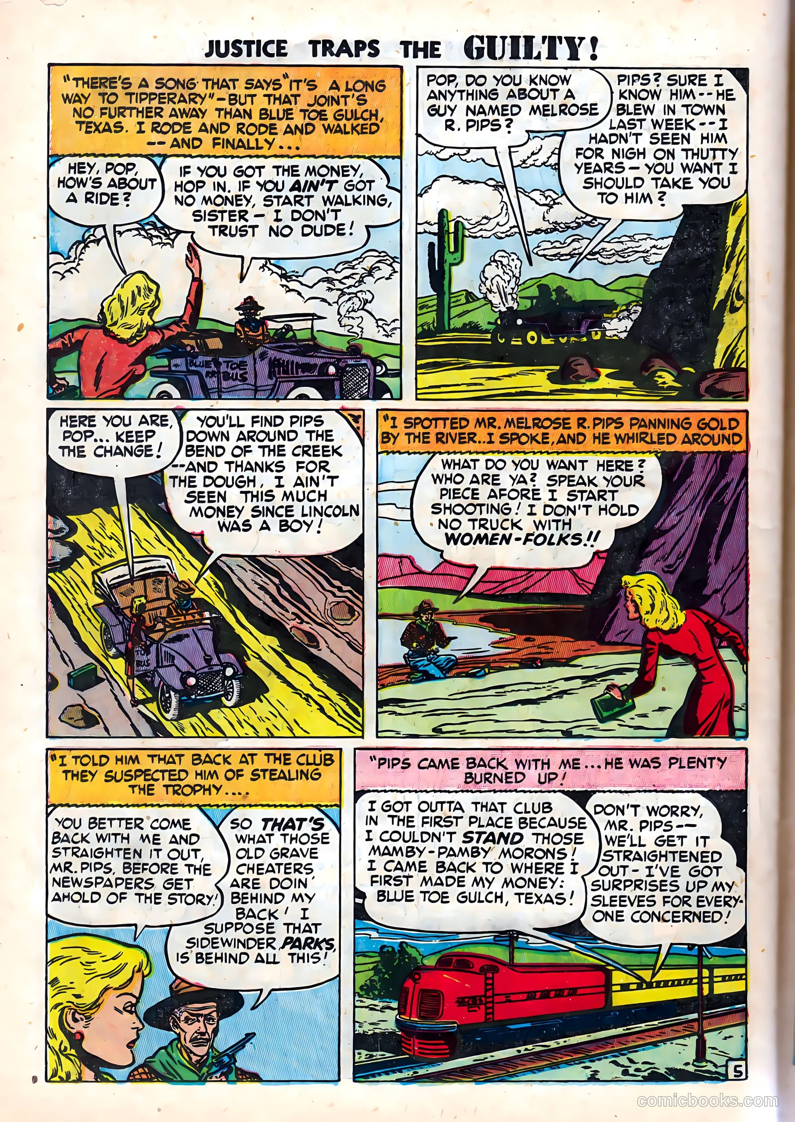 Justice Traps the Guilty #3 — page 38 of 52