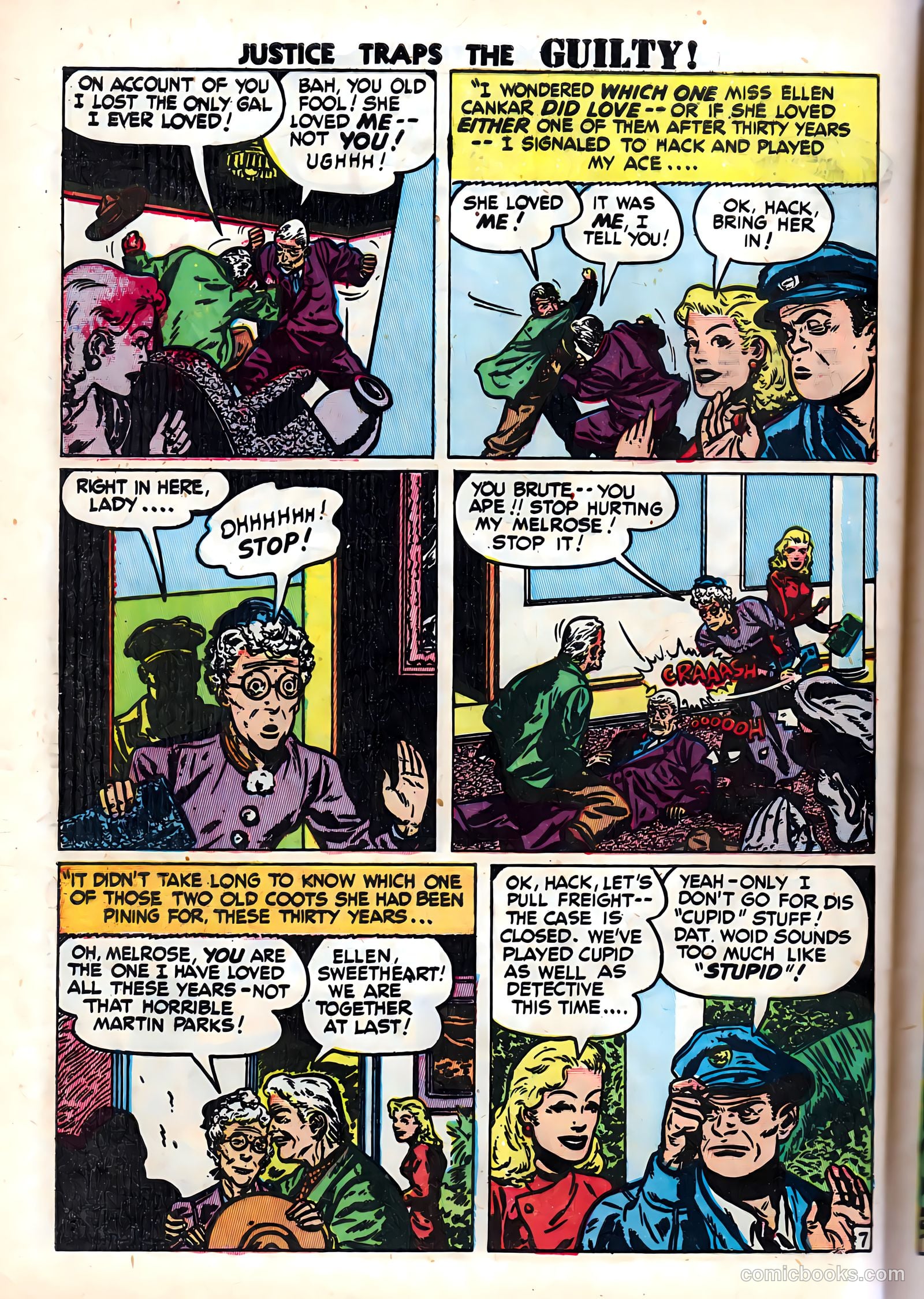 Justice Traps the Guilty #3 — page 40 of 52