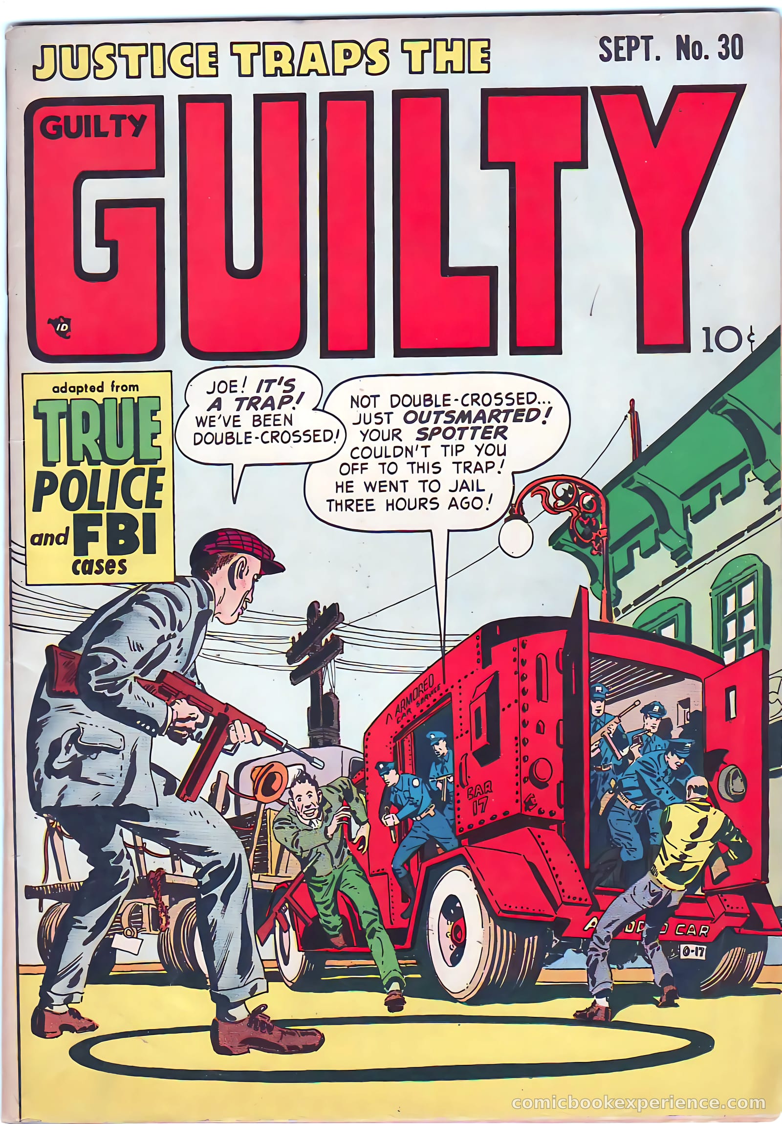 Justice Traps the Guilty #30 — page 1 of 52