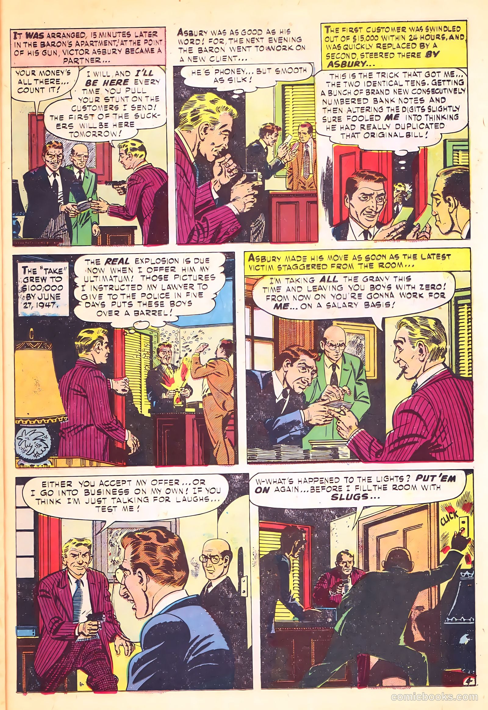 Justice Traps the Guilty #31 — page 35 of 52