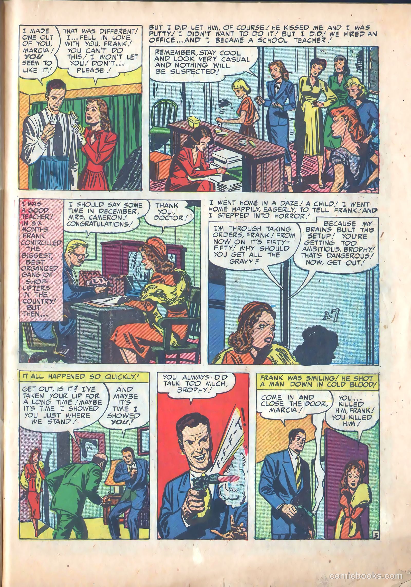Justice Traps the Guilty #32 — page 7 of 44
