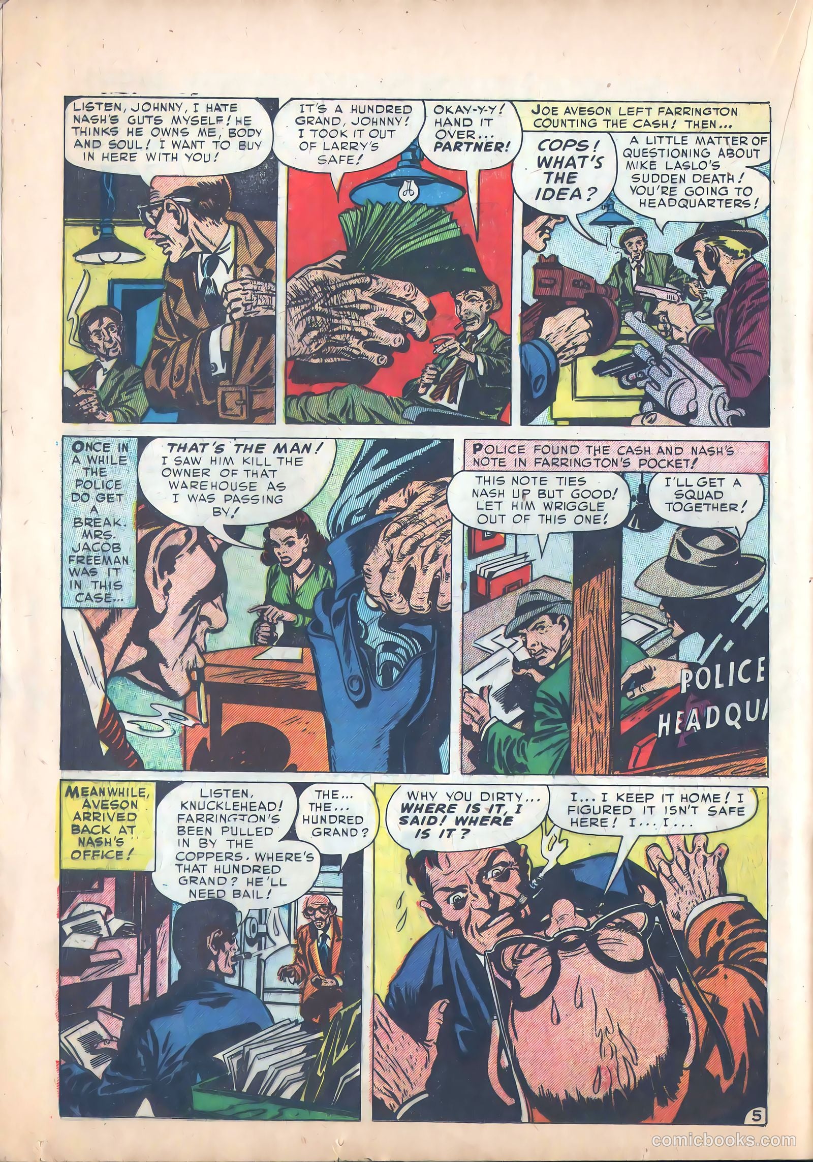Justice Traps the Guilty #32 — page 28 of 44