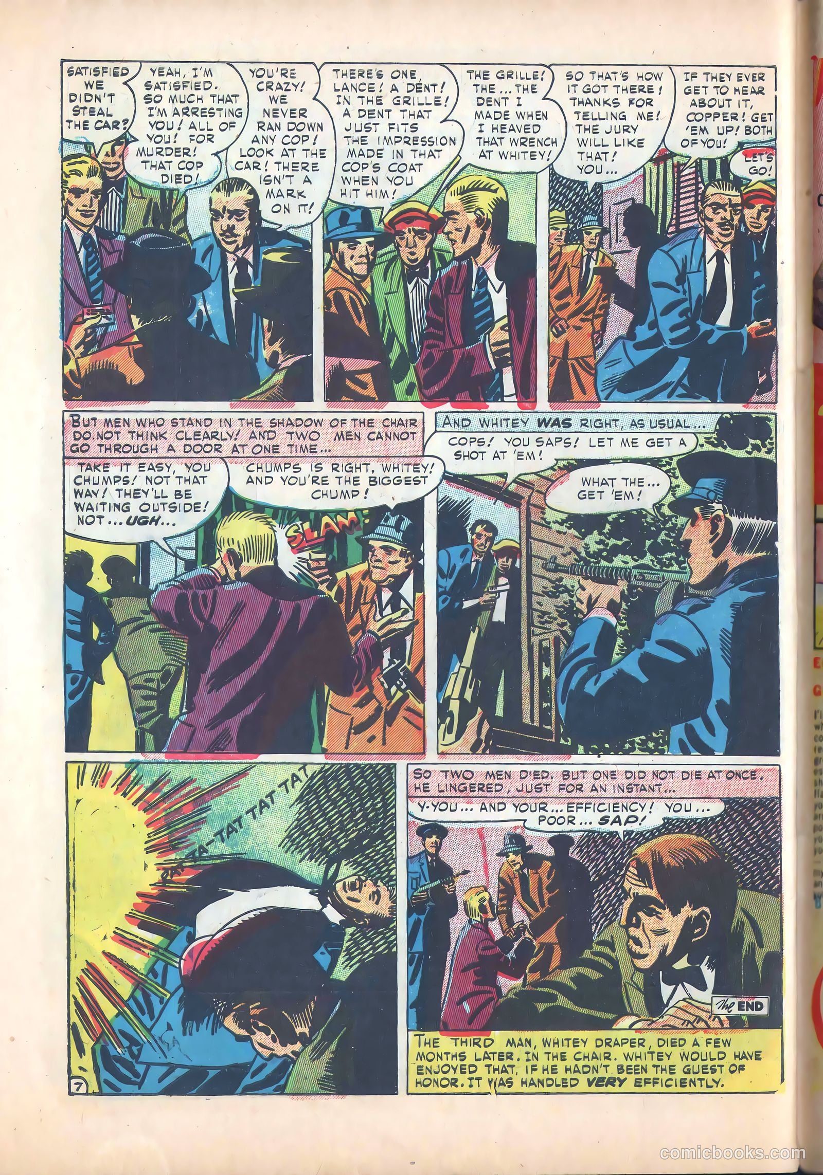 Justice Traps the Guilty #32 — page 40 of 44
