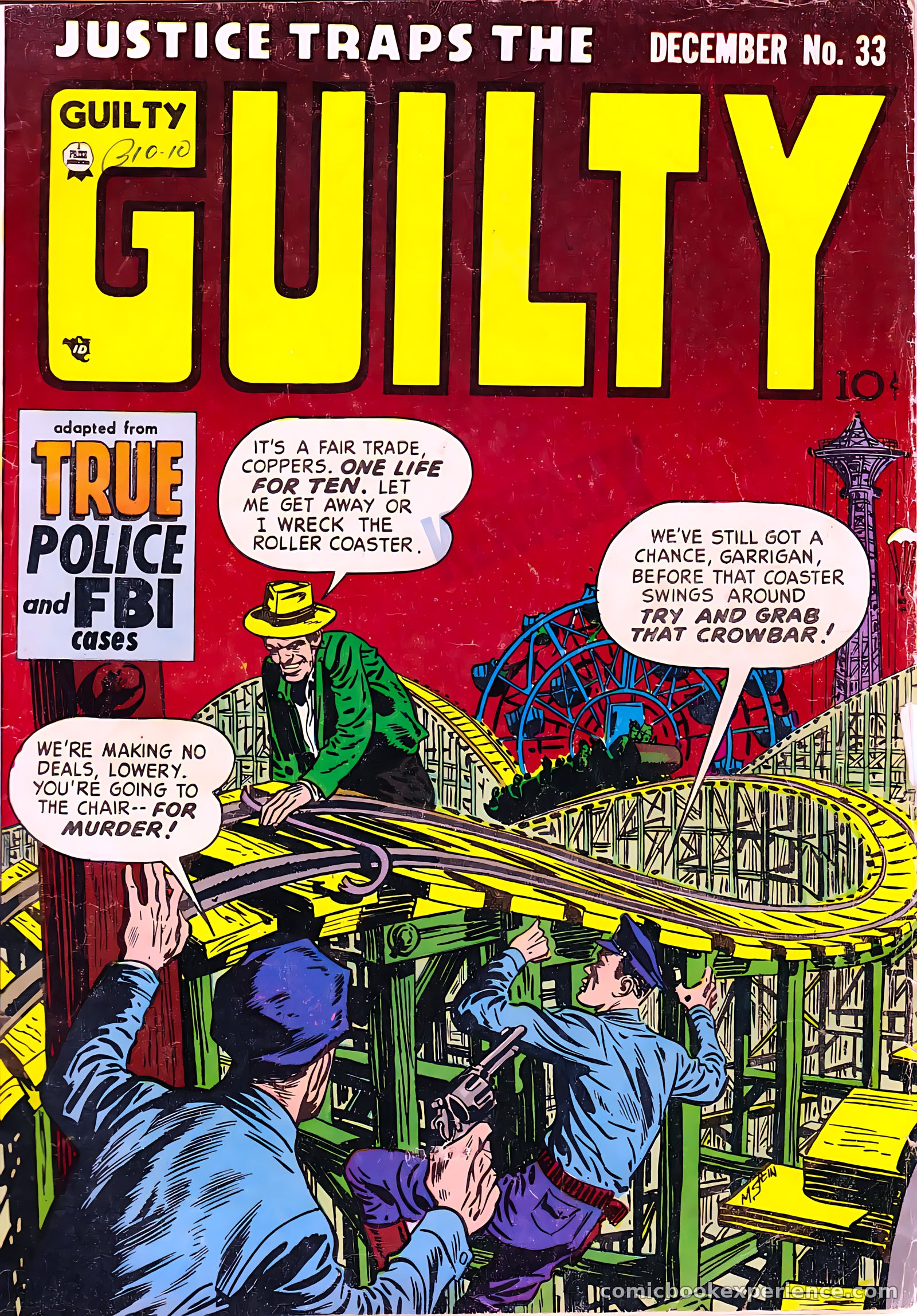 Justice Traps the Guilty #33 — page 1 of 44