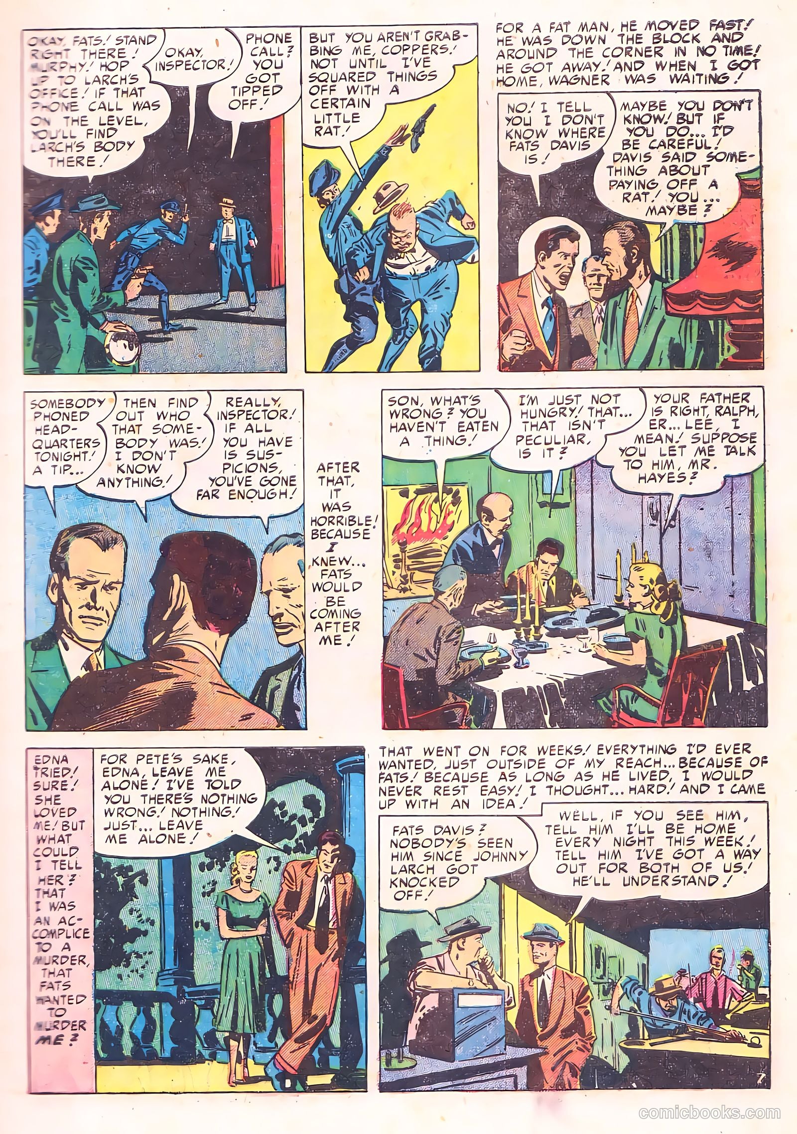 Justice Traps the Guilty #33 — page 9 of 44