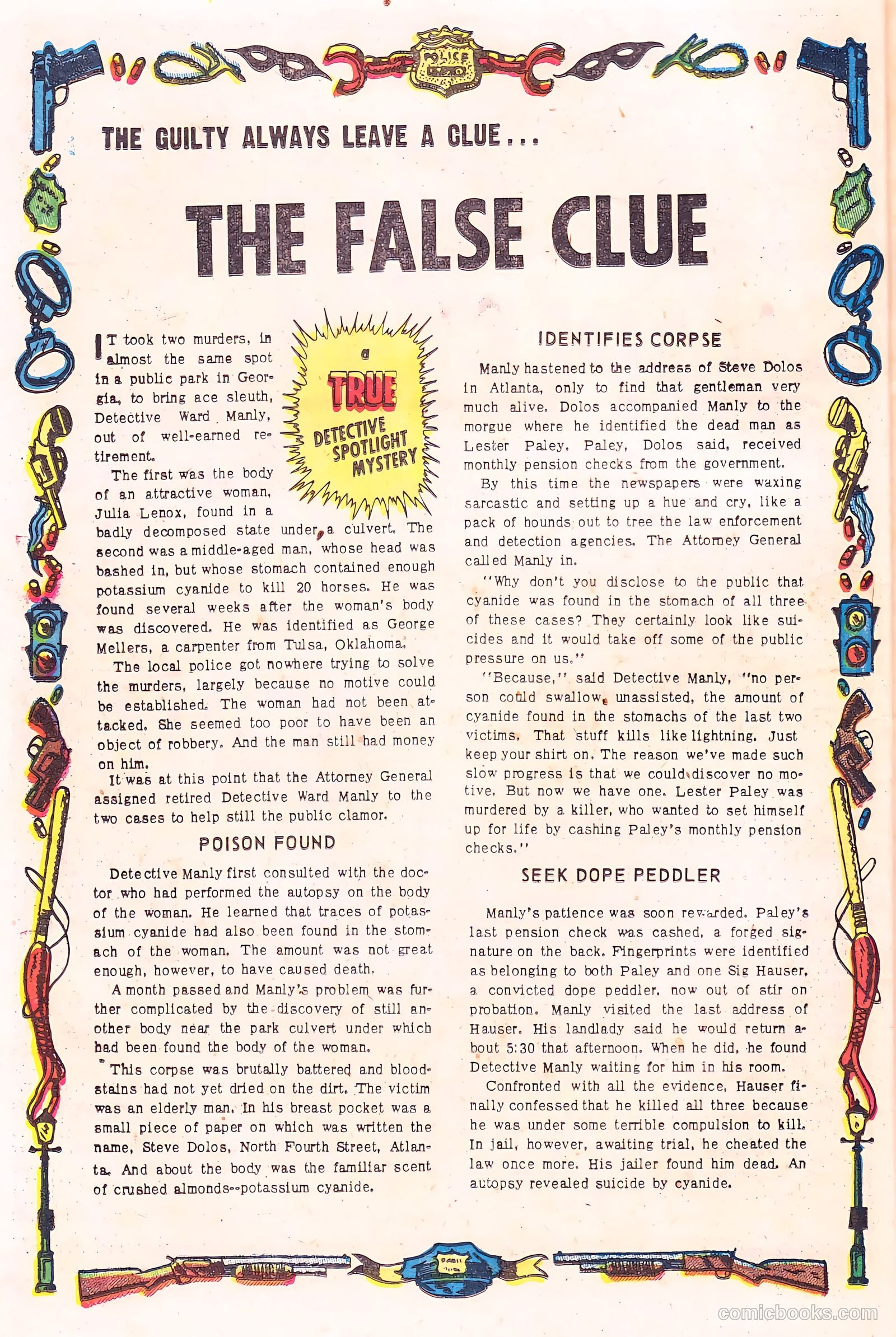 Justice Traps the Guilty #33 — page 30 of 44