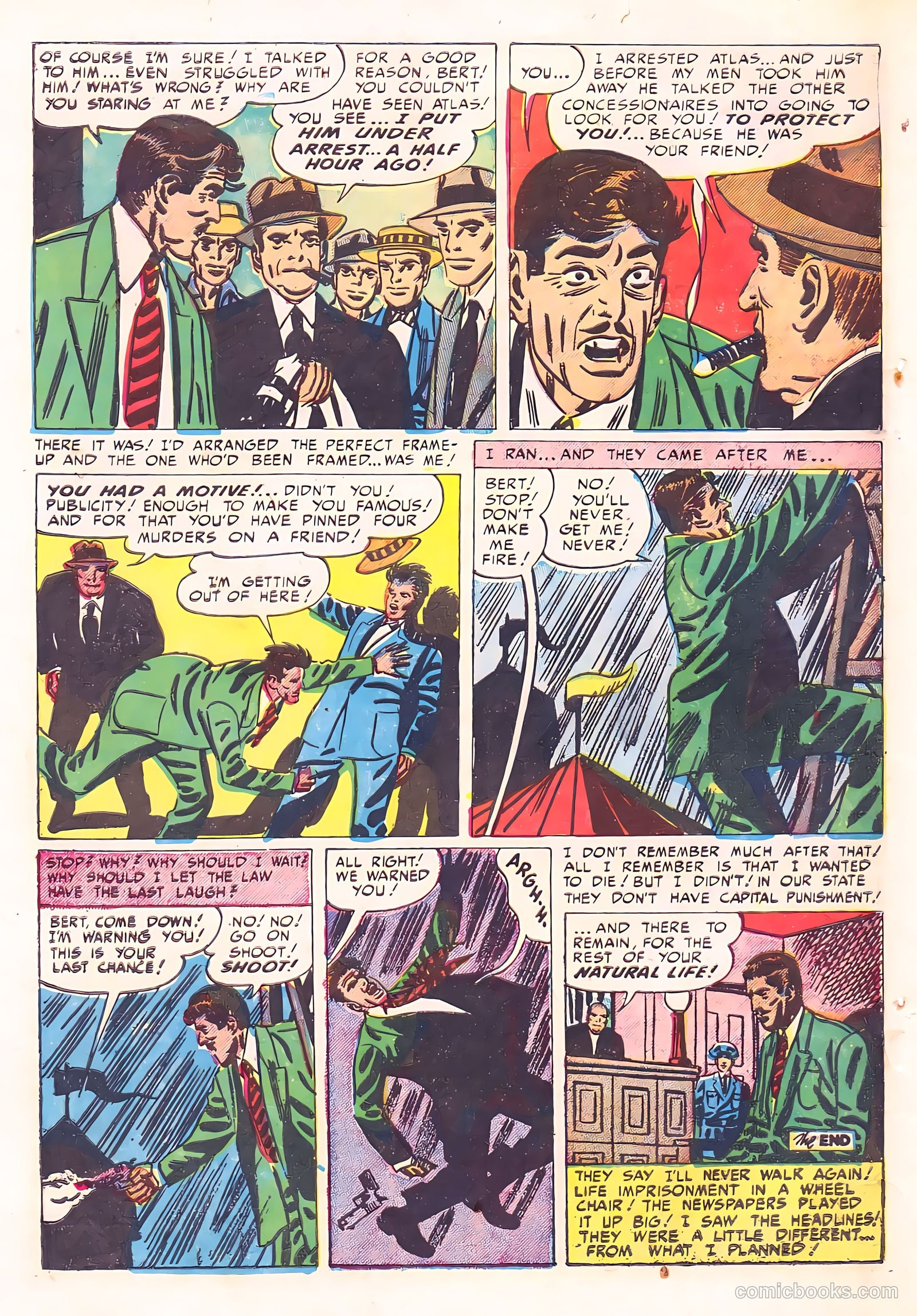 Justice Traps the Guilty #33 — page 40 of 44