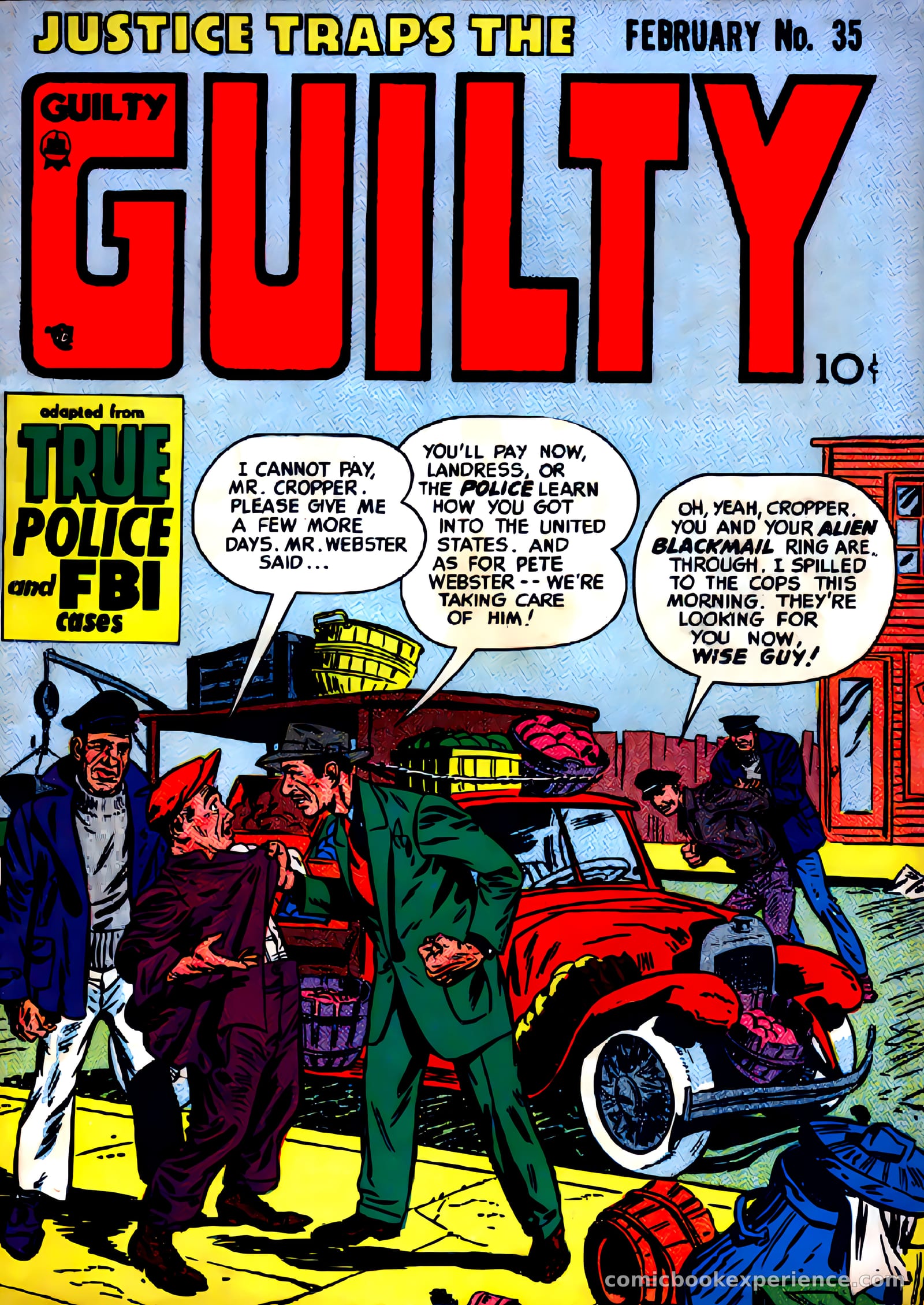 Justice Traps the Guilty #35 — page 1 of 44
