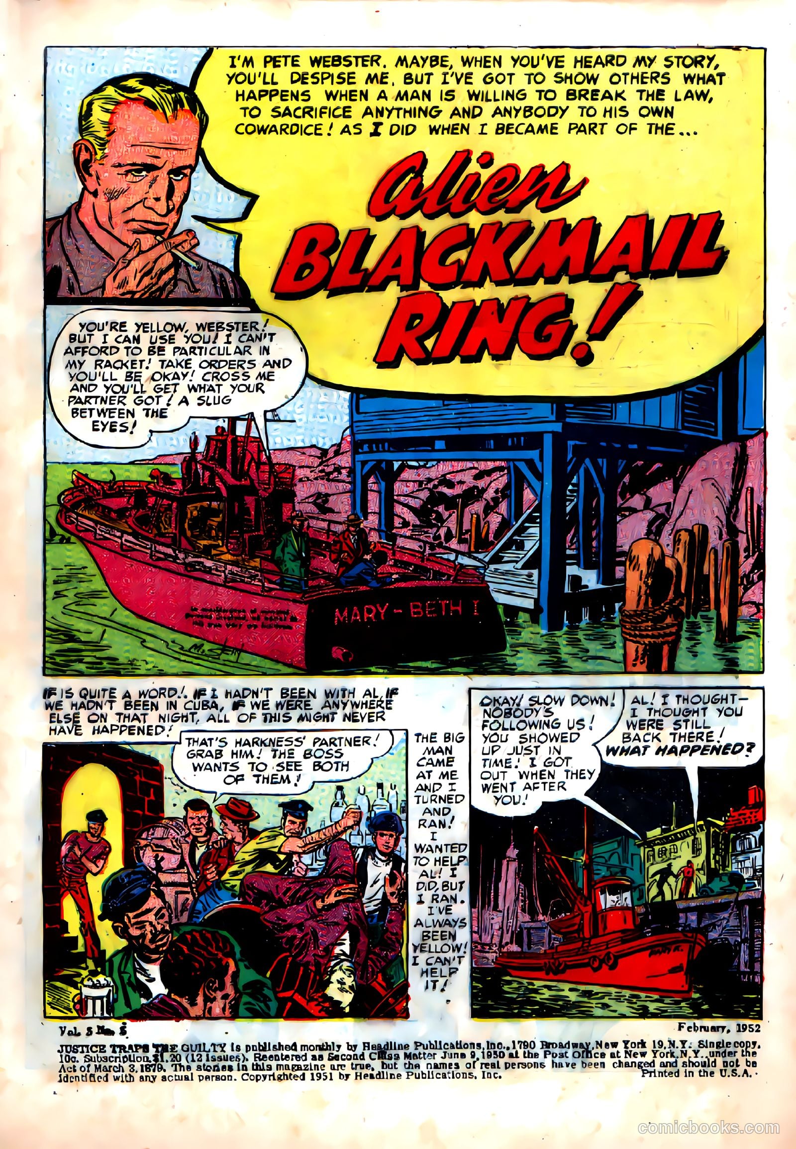 Justice Traps the Guilty #35 — page 3 of 44