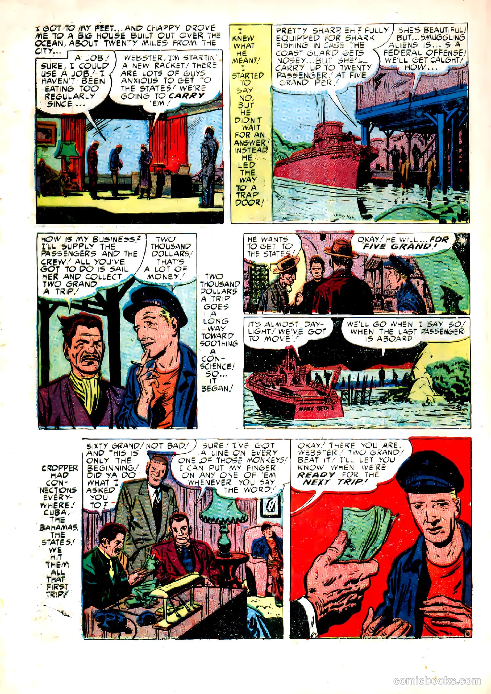 Justice Traps the Guilty #35 — page 6 of 44