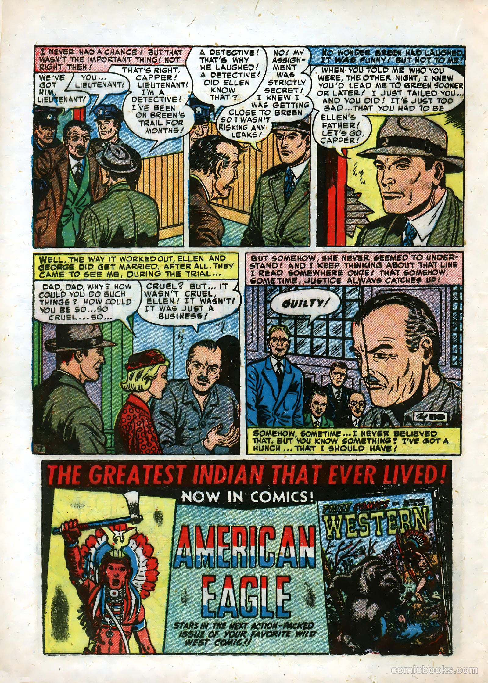 Justice Traps the Guilty #35 — page 28 of 44