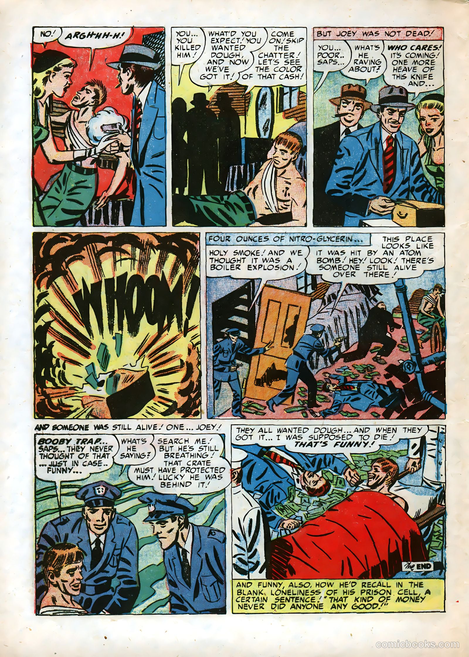 Justice Traps the Guilty #35 — page 40 of 44