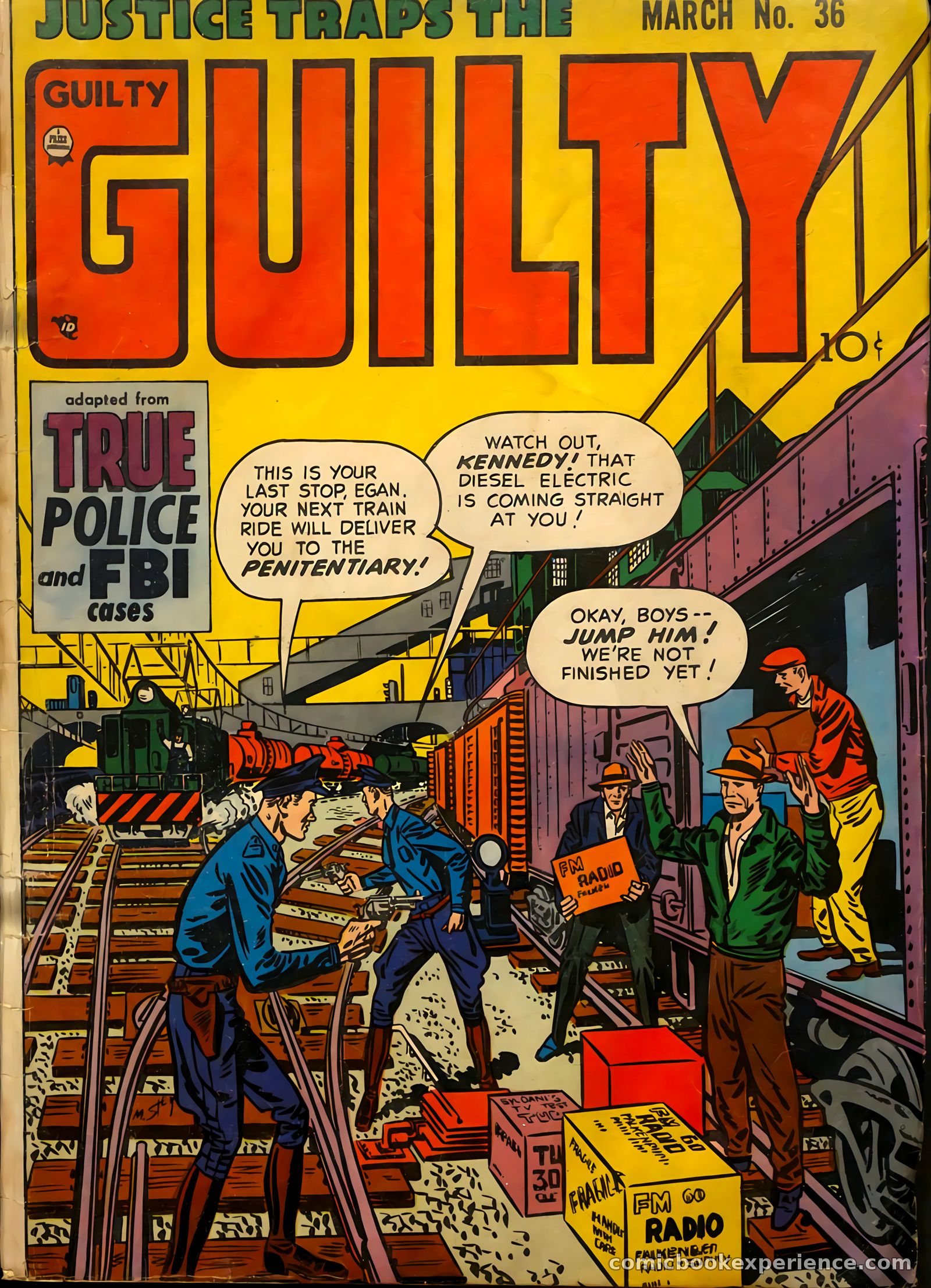Justice Traps the Guilty #36 — page 1 of 44