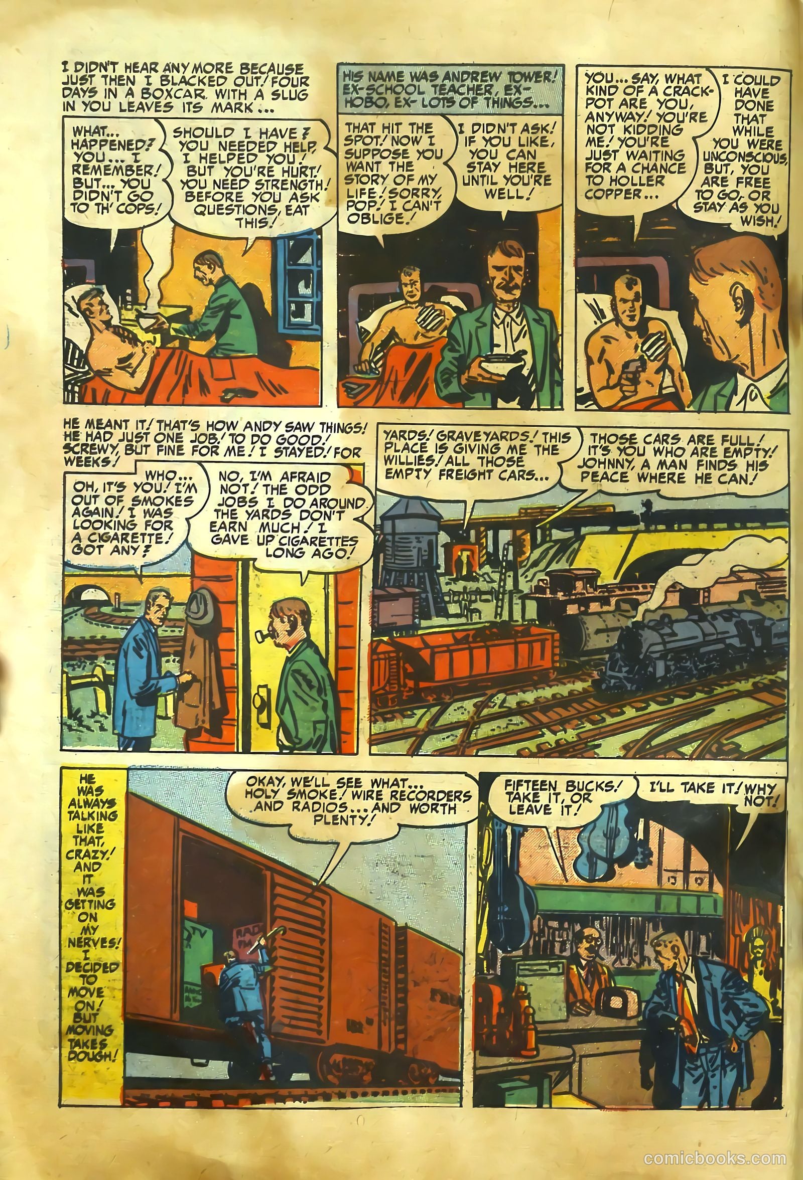 Justice Traps the Guilty #36 — page 4 of 44