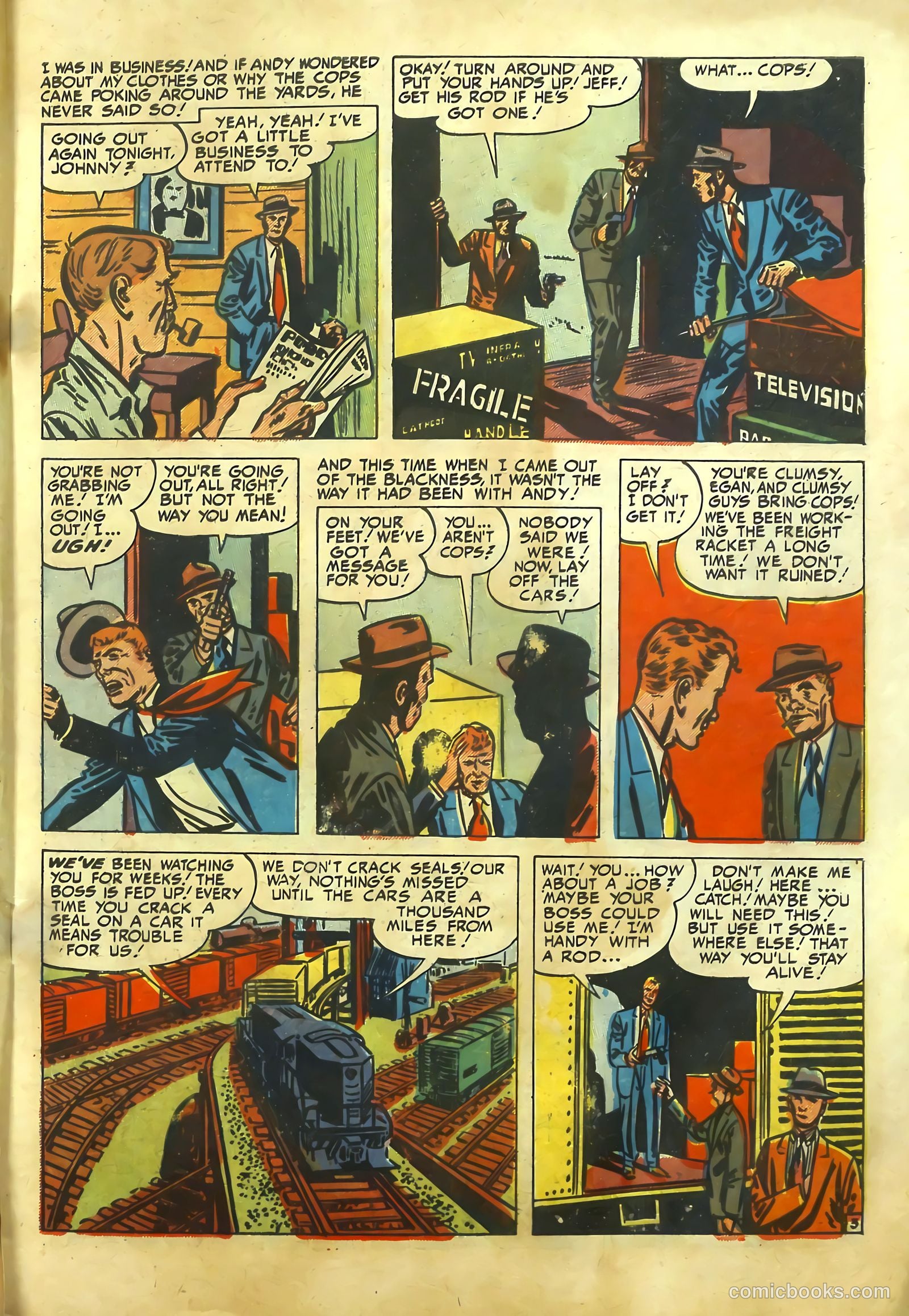 Justice Traps the Guilty #36 — page 5 of 44