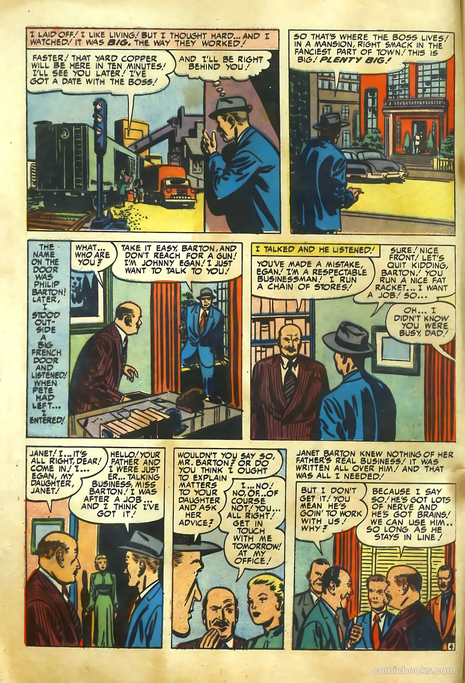 Justice Traps the Guilty #36 — page 6 of 44