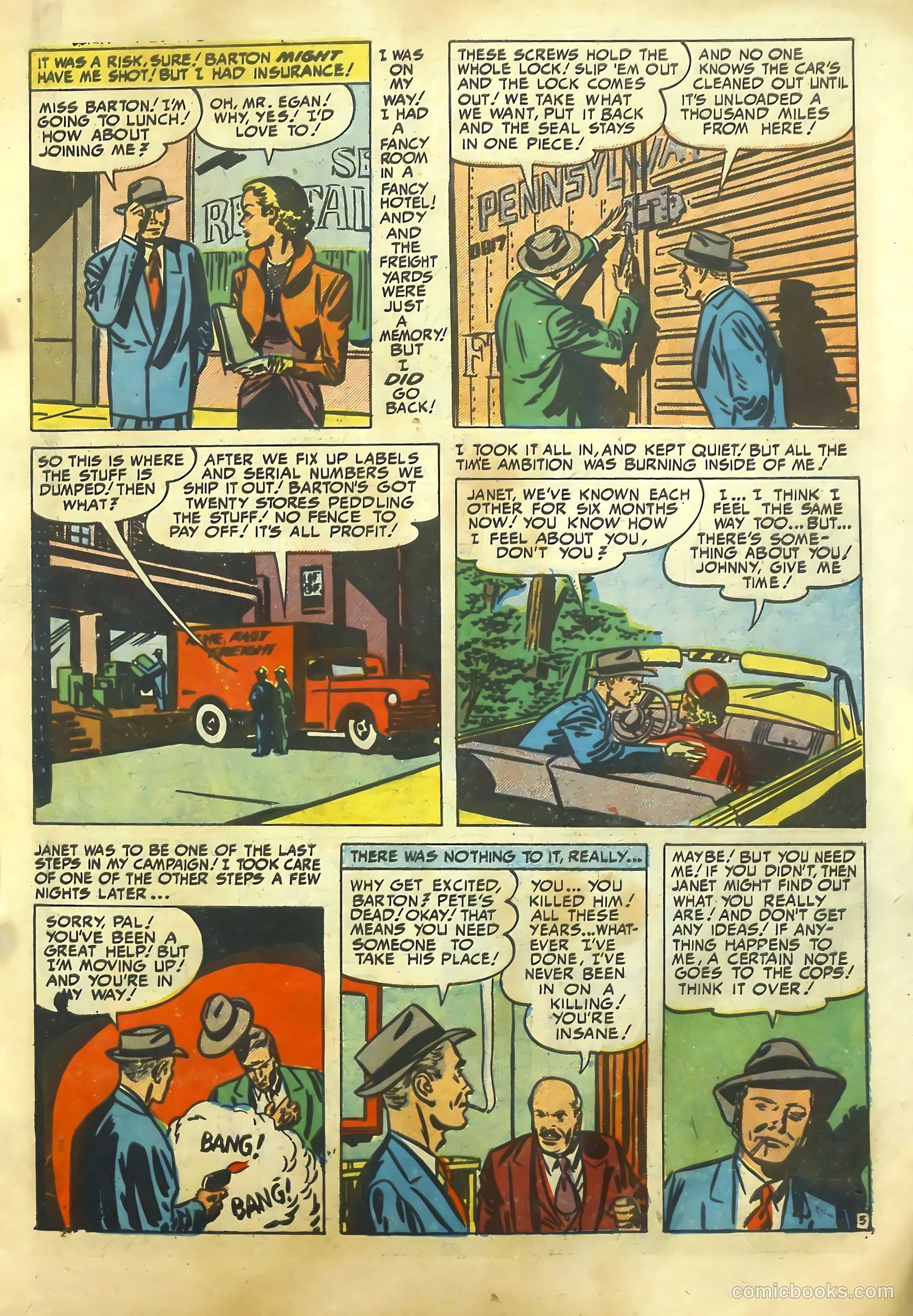 Justice Traps the Guilty #36 — page 7 of 44