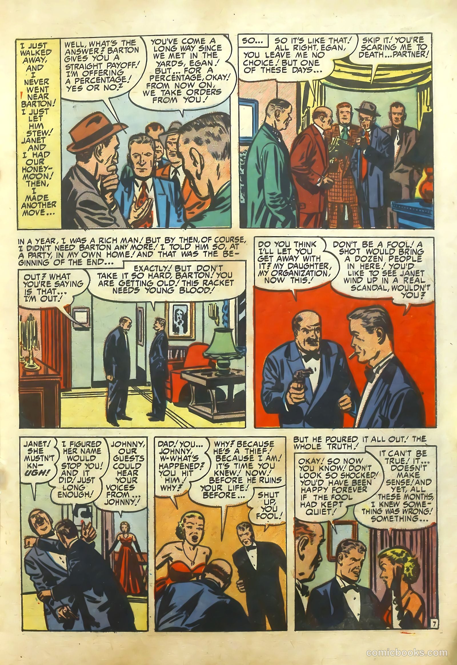 Justice Traps the Guilty #36 — page 9 of 44