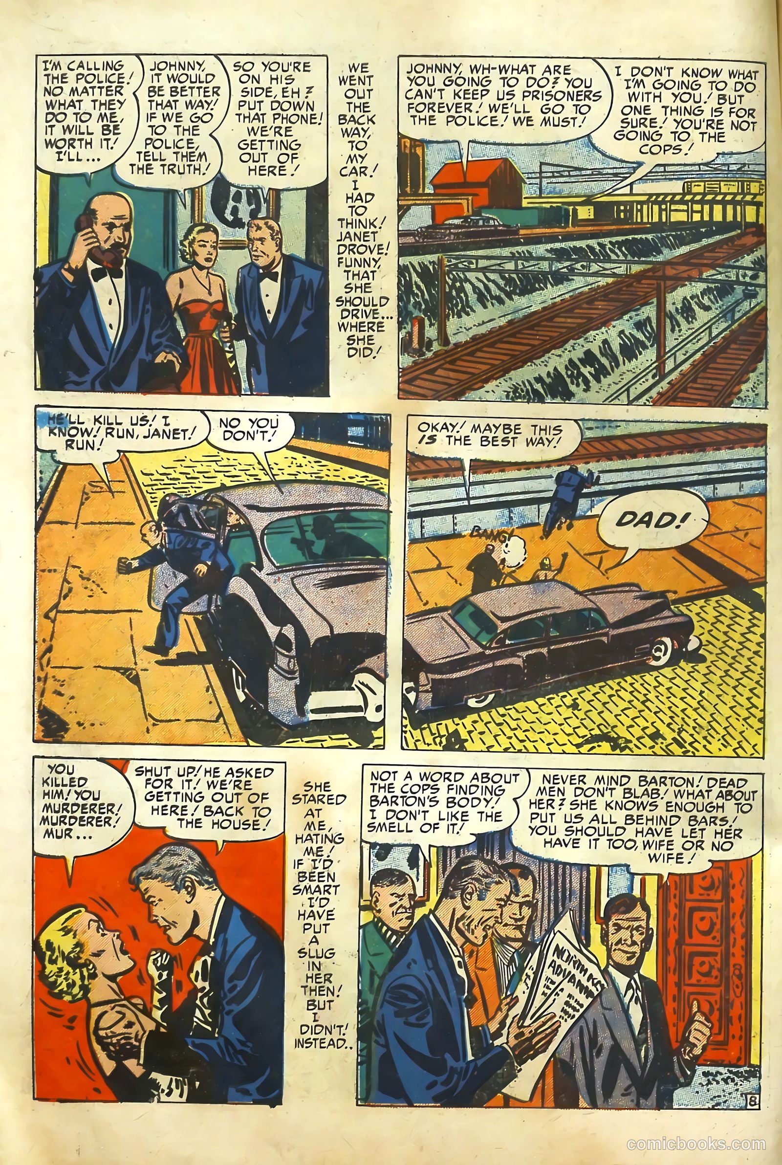 Justice Traps the Guilty #36 — page 10 of 44