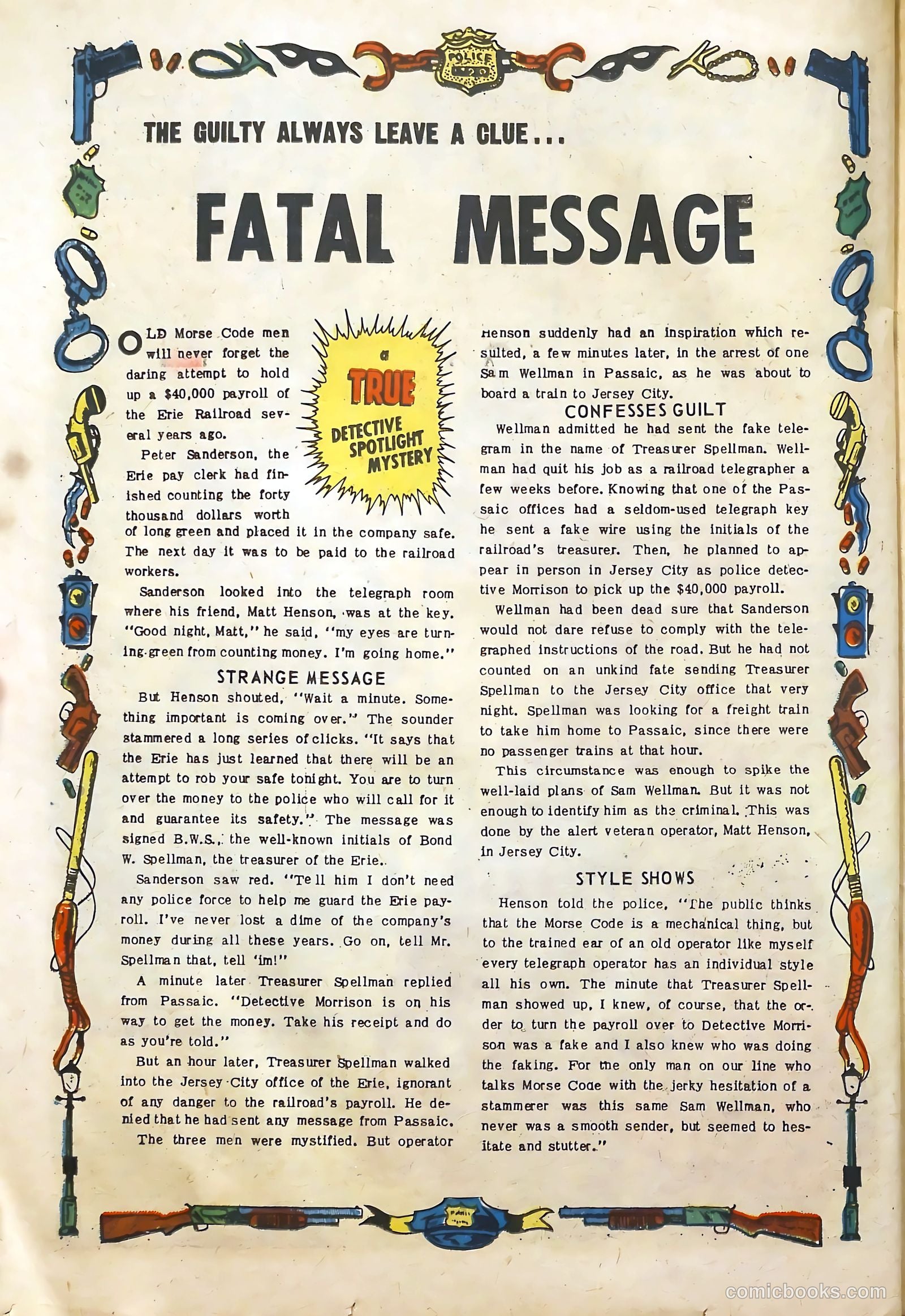 Justice Traps the Guilty #36 — page 30 of 44