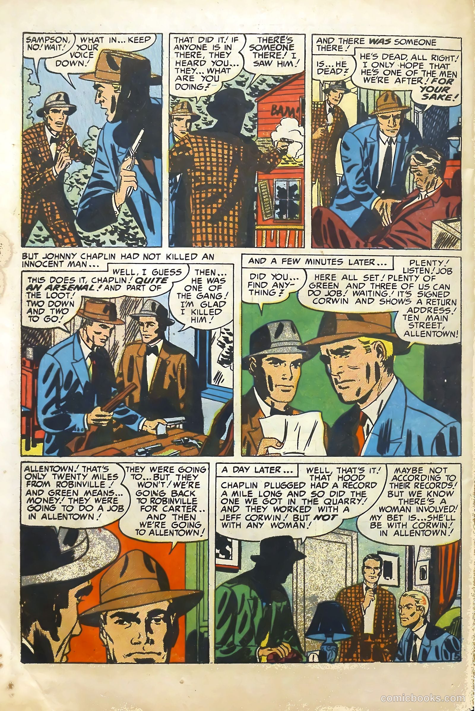 Justice Traps the Guilty #36 — page 38 of 44