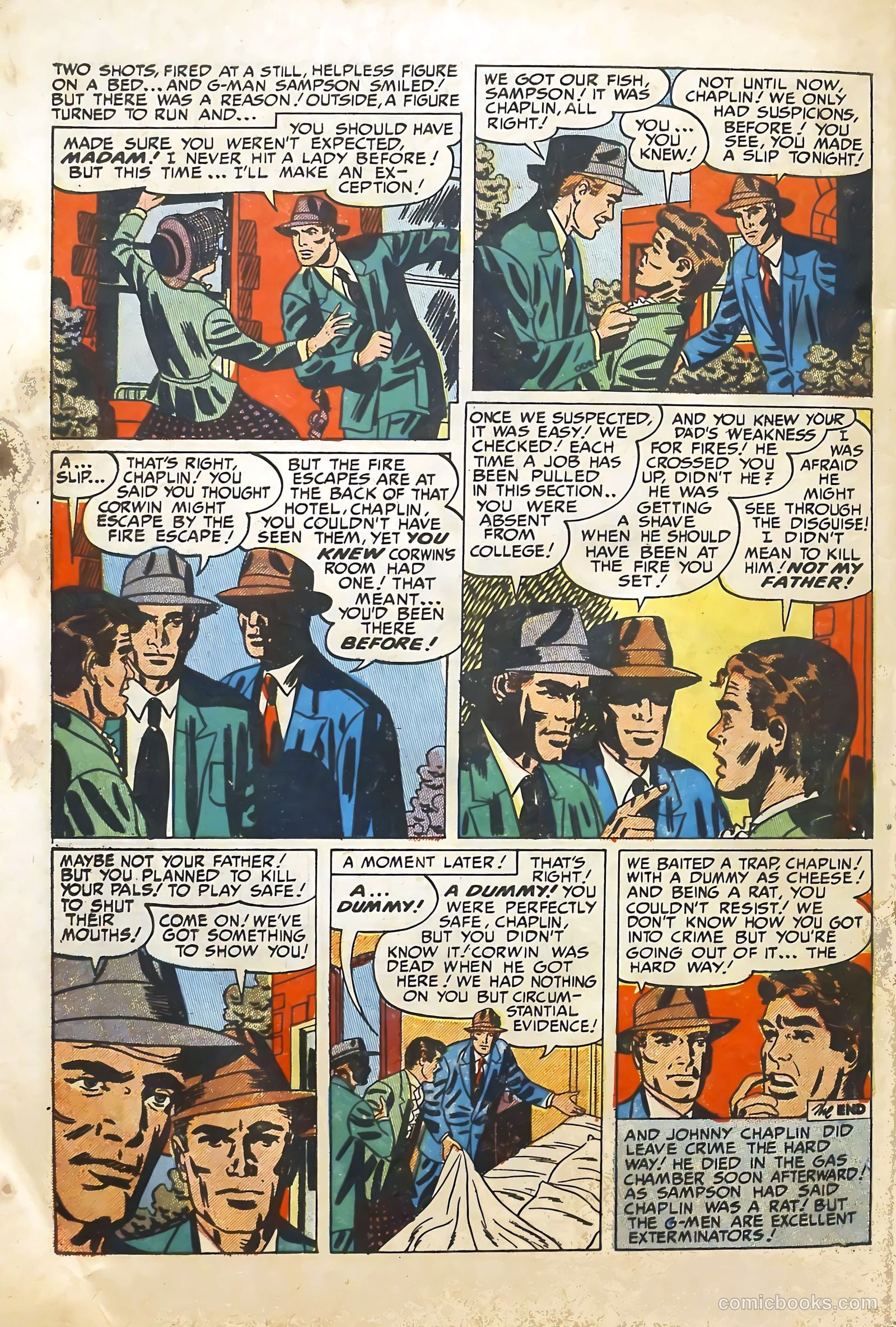 Justice Traps the Guilty #36 — page 40 of 44