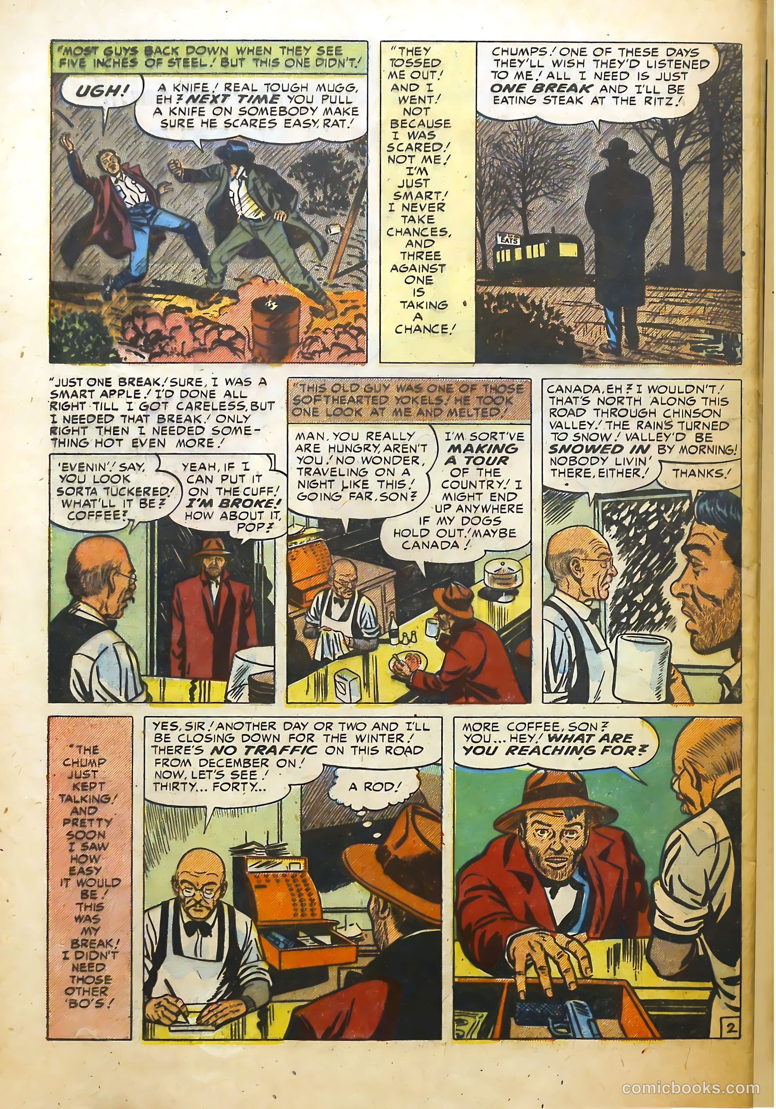 Justice Traps the Guilty #37 — page 36 of 44