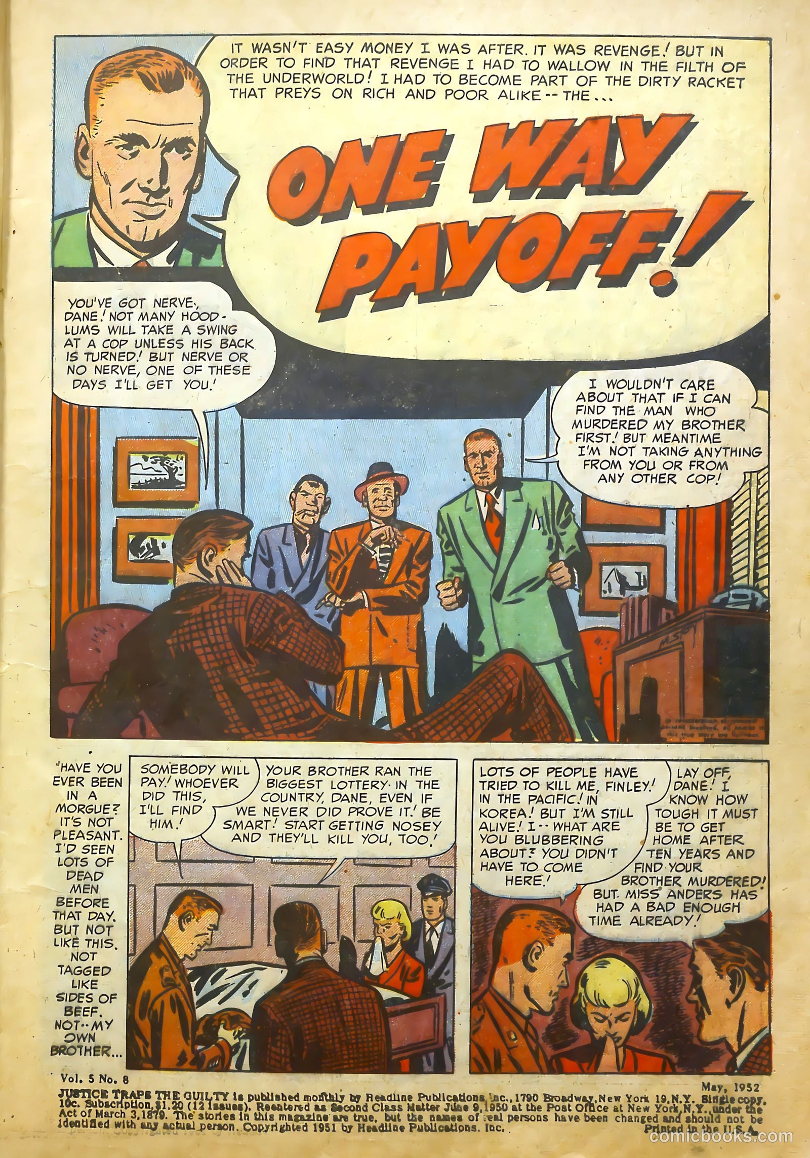 Justice Traps the Guilty #38 — page 3 of 44